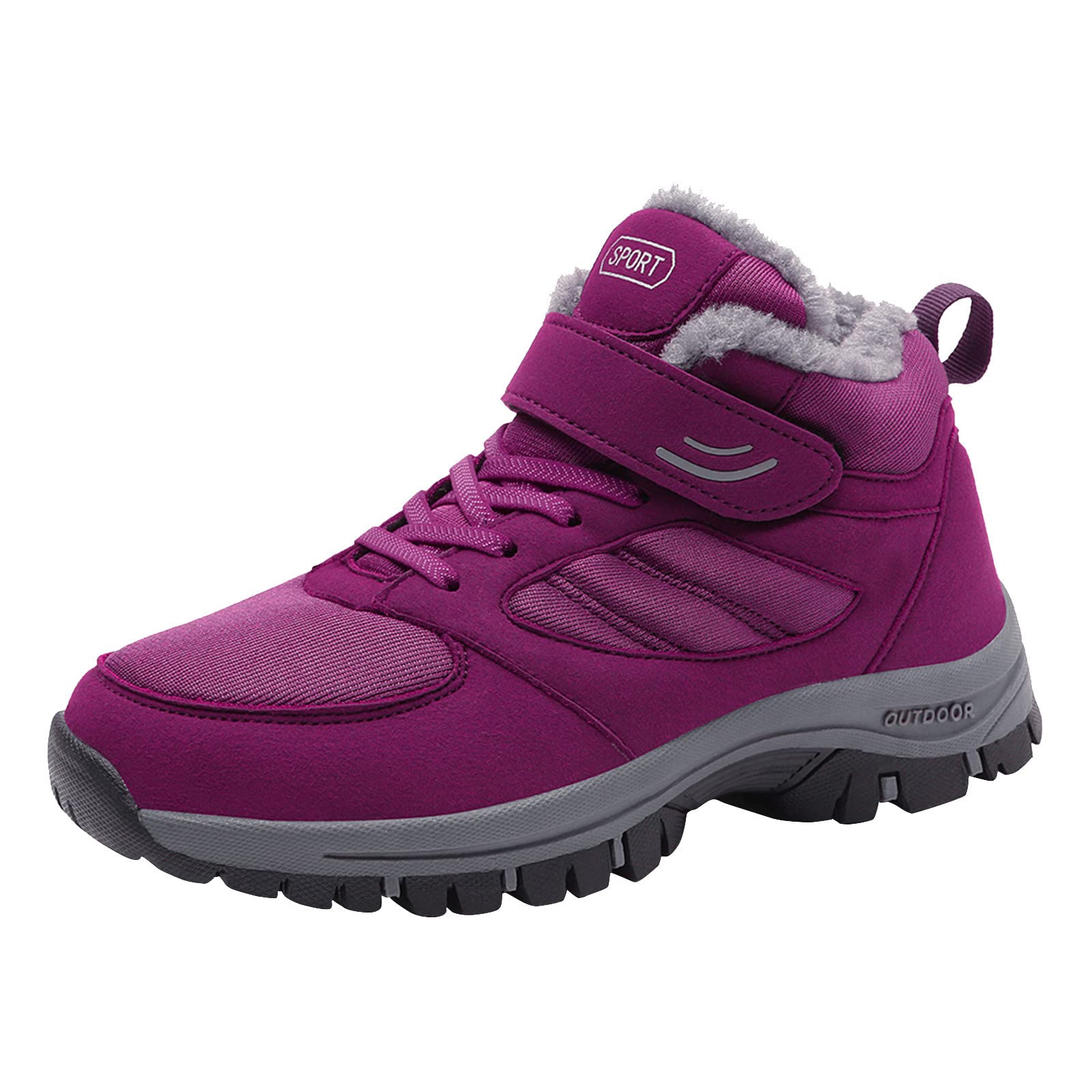 **Men's & Women's Waterproof Snow Boots - Non-Slip Winter Hiking Boots with Soft Warm Lining for Trekking, Backpacking & Outdoor Adventures**    *(Perfect for Snowy Trails, Mountain Climbing & Cold Weather Activities)*