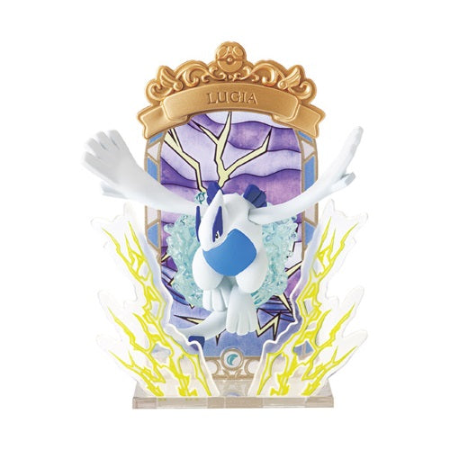 Pokemon Stained Glass Collection - 3 Inch Re-Ment Collectible Figures for Display & Gifts (Perfect for Home Decor, Office Desk, and Anime Fans Collection)