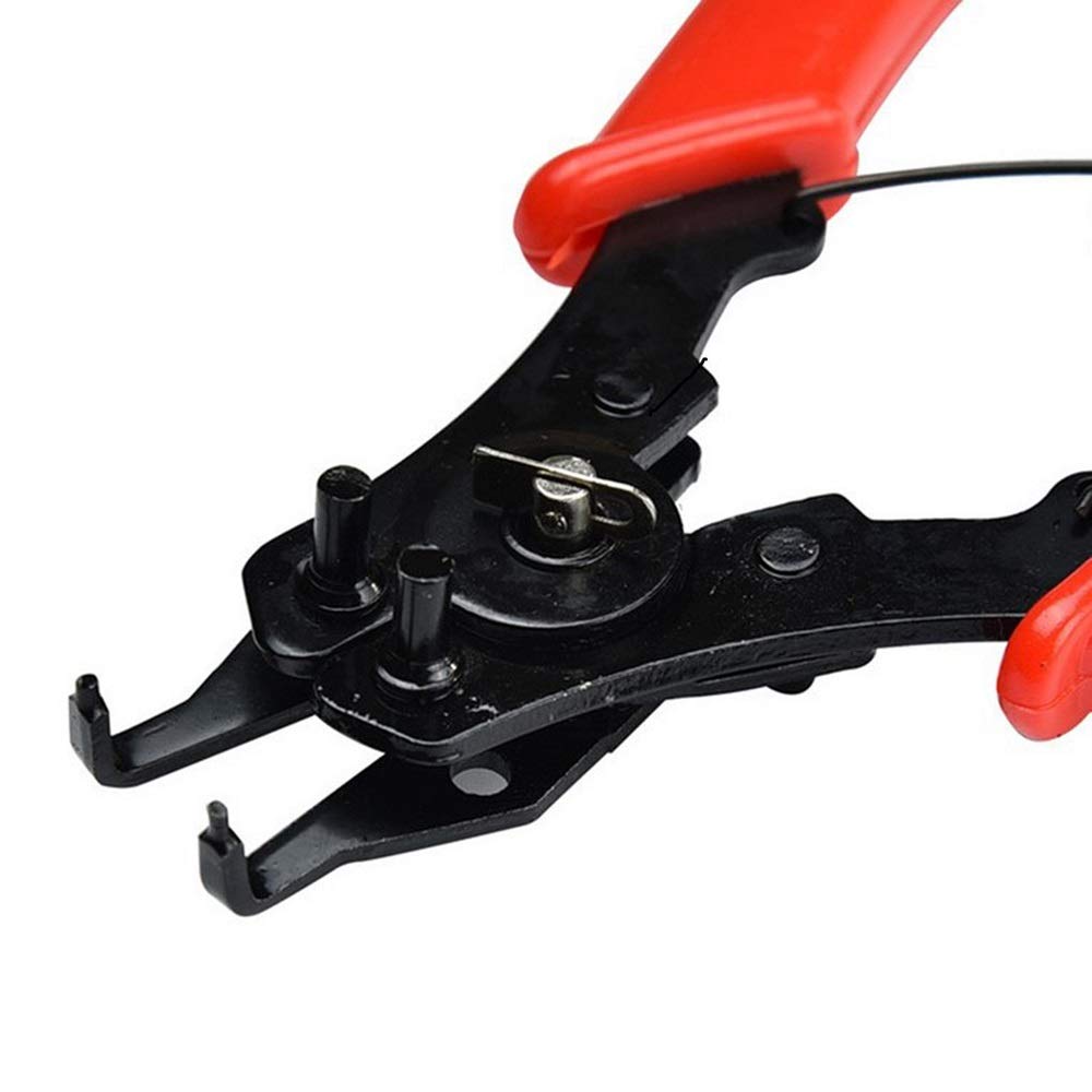 4-in-1 Multifunctional Retaining Ring Pliers Set - Auto-Lock Snap Ring Pliers for Internal & External Circlip Removal - Perfect for Automotive Repair, Machinery Maintenance & DIY Projects