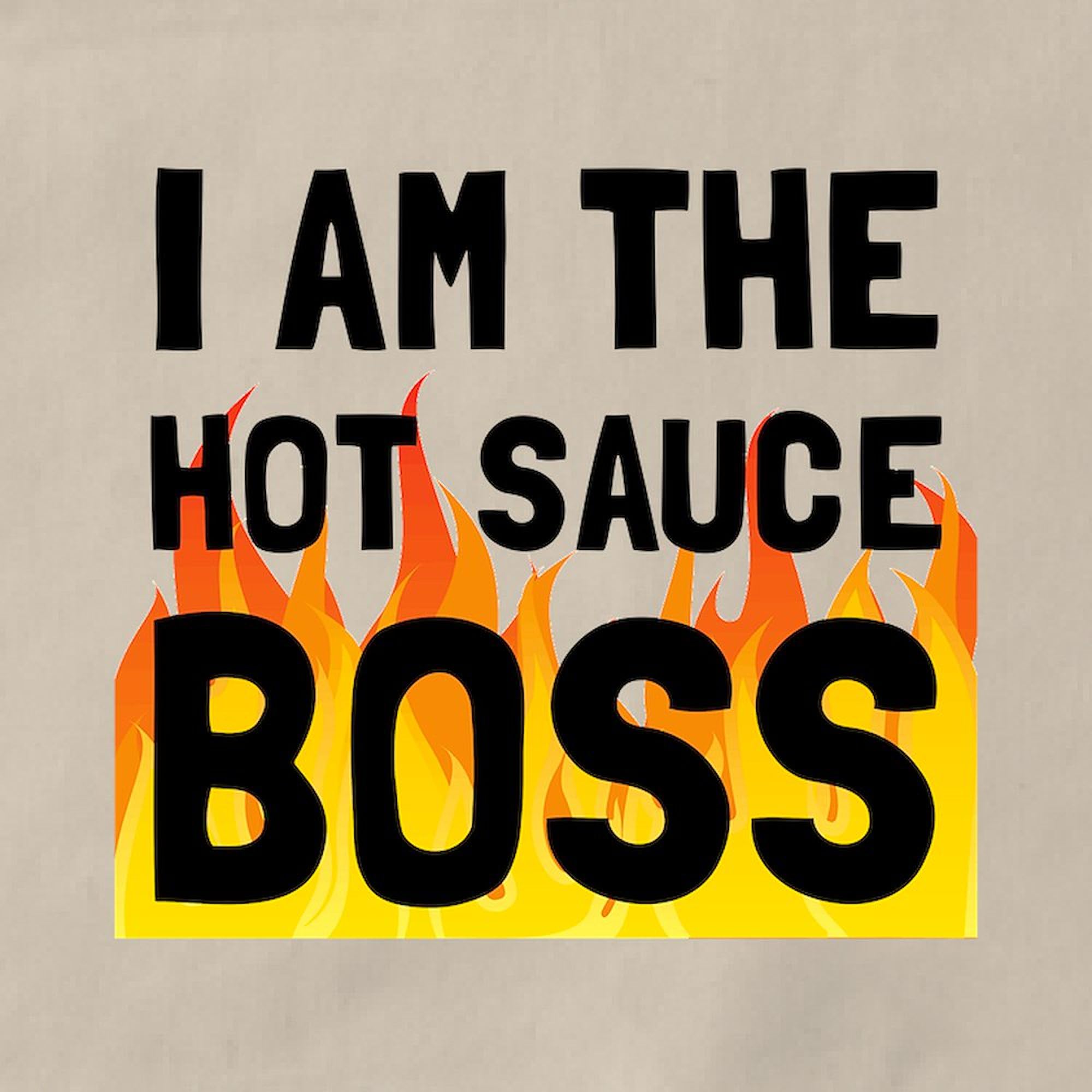 Hot Sauce Boss Kitchen Apron with Pockets - BBQ Grilling & Baking Apron for Men & Women - Perfect for Cooking, Grilling, Baking & Outdoor Barbecues