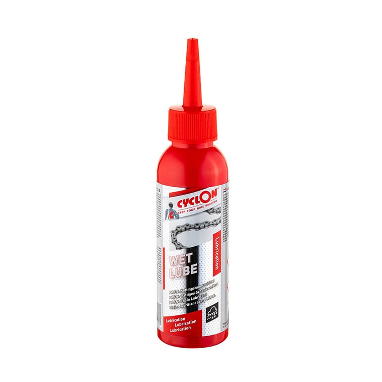 Cyclon Wet Weather Bicycle Chain Lube - 125ml Waterproof Bike Lubricant for Rain & Mud - Ideal for Mountain Biking, Commuting & All-Weather Cycling
