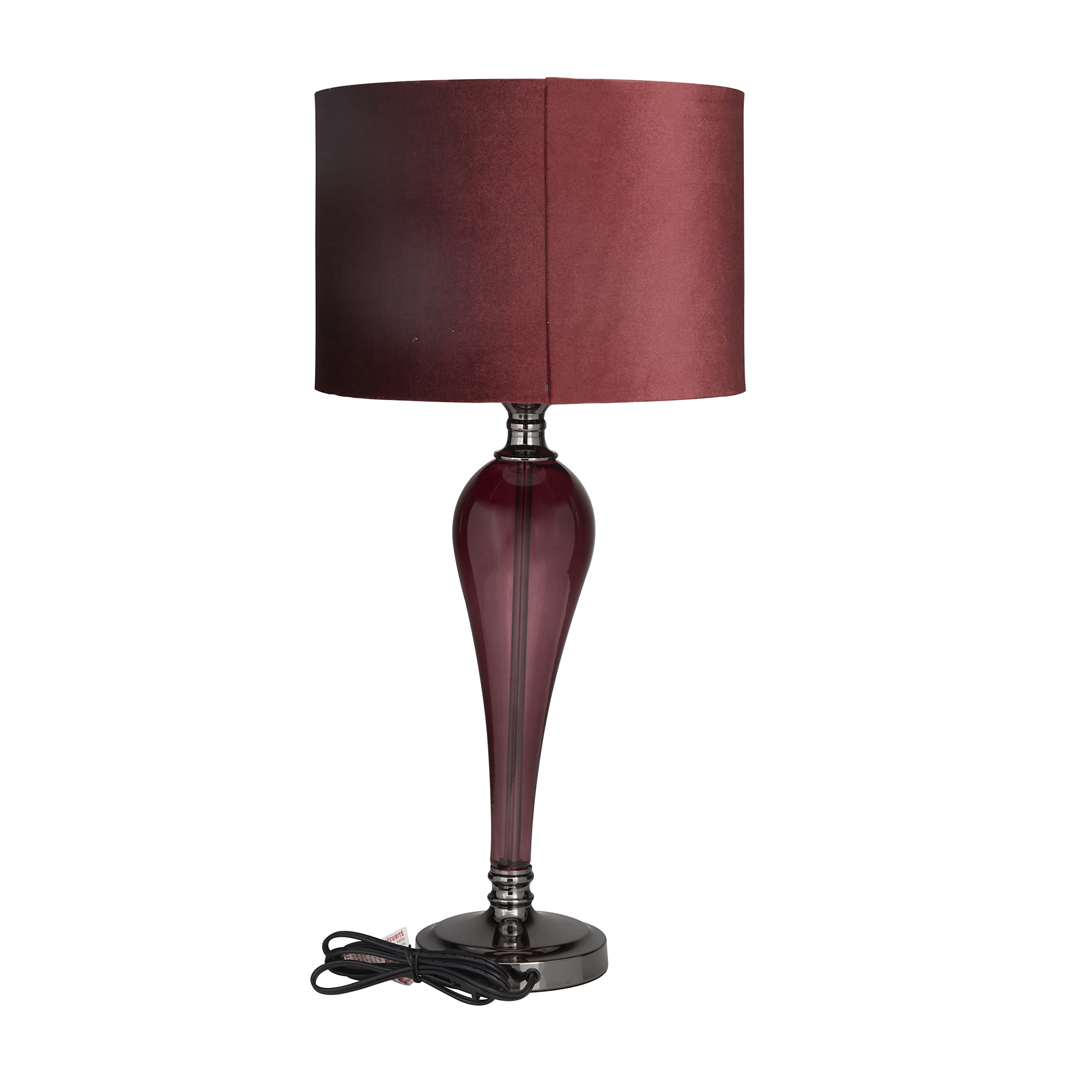 Deco 79 Glam Velvet Table Lamp - 13