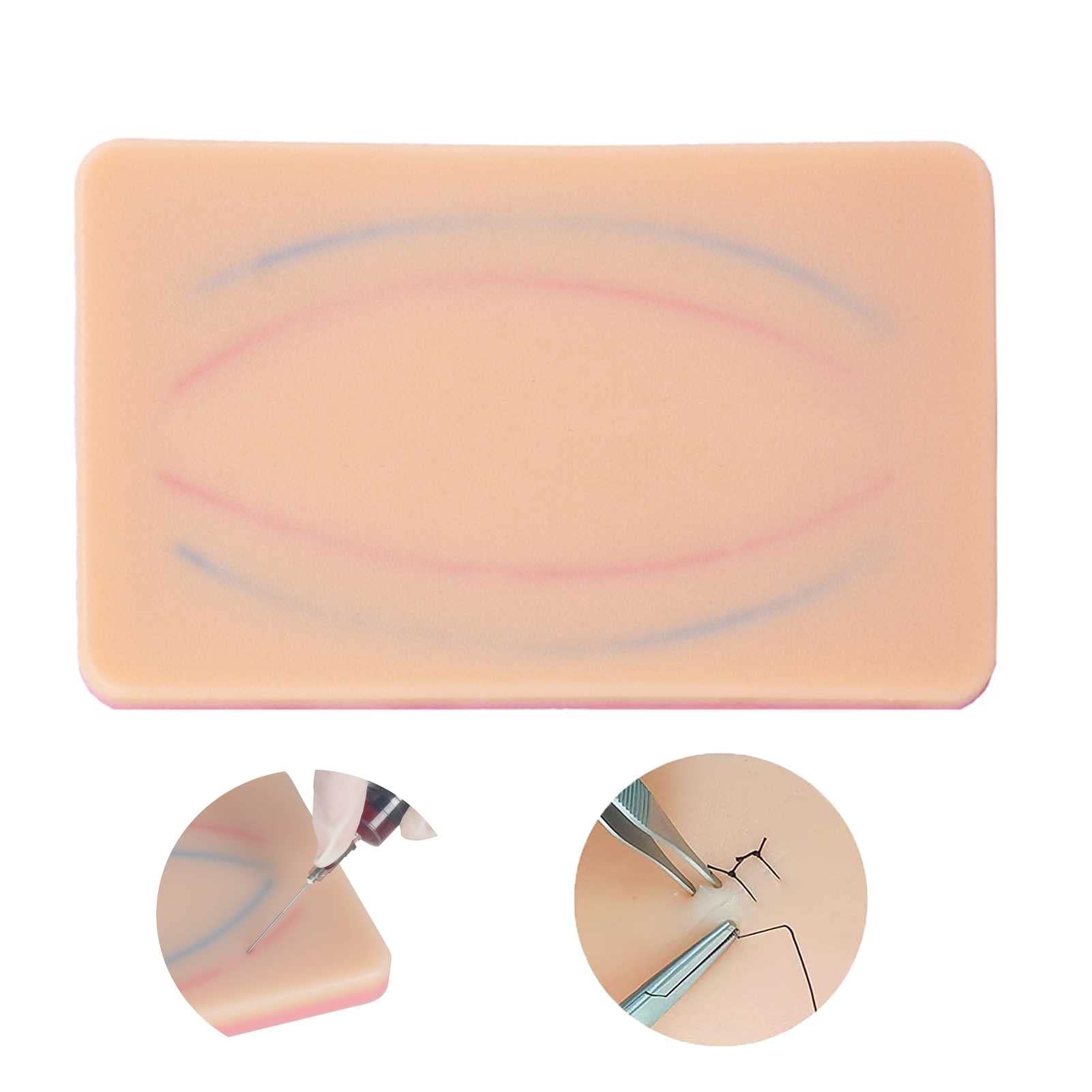 Gitdot Suture Practice Pad & IV Injection Training Model - Realistic Medical Simulation for Doctors, Nurses, Veterinarians | Perfect for Clinical Skills Training, Medical Education & Surgical Practice