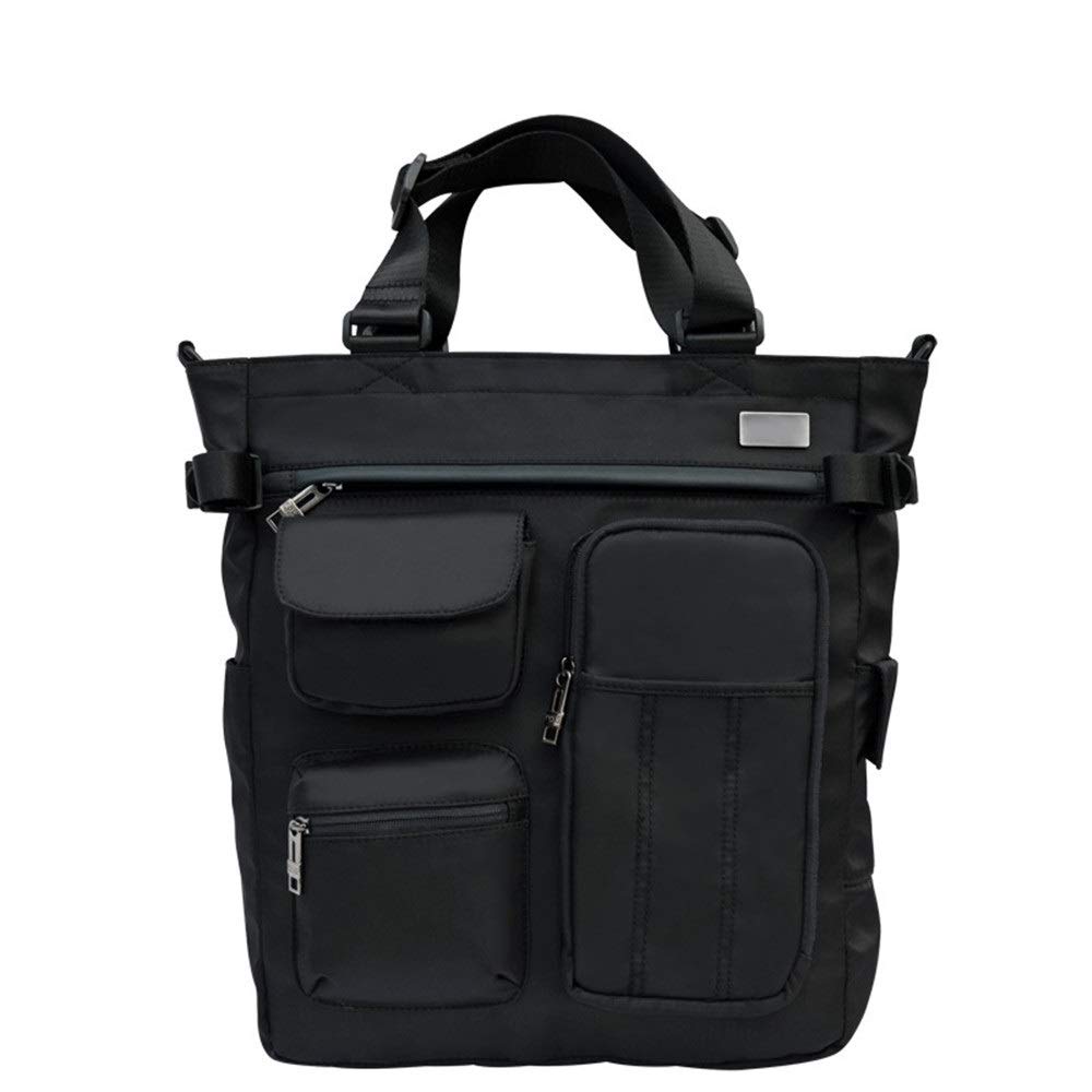 Men's Waterproof Nylon Sports Duffel Bag - Large Capacity Gym & Golf Travel Bag for Outdoor, Leisure & Workout - Black 43x40cm - Perfect for Gym, Golf, Travel & Sports Gear Storage