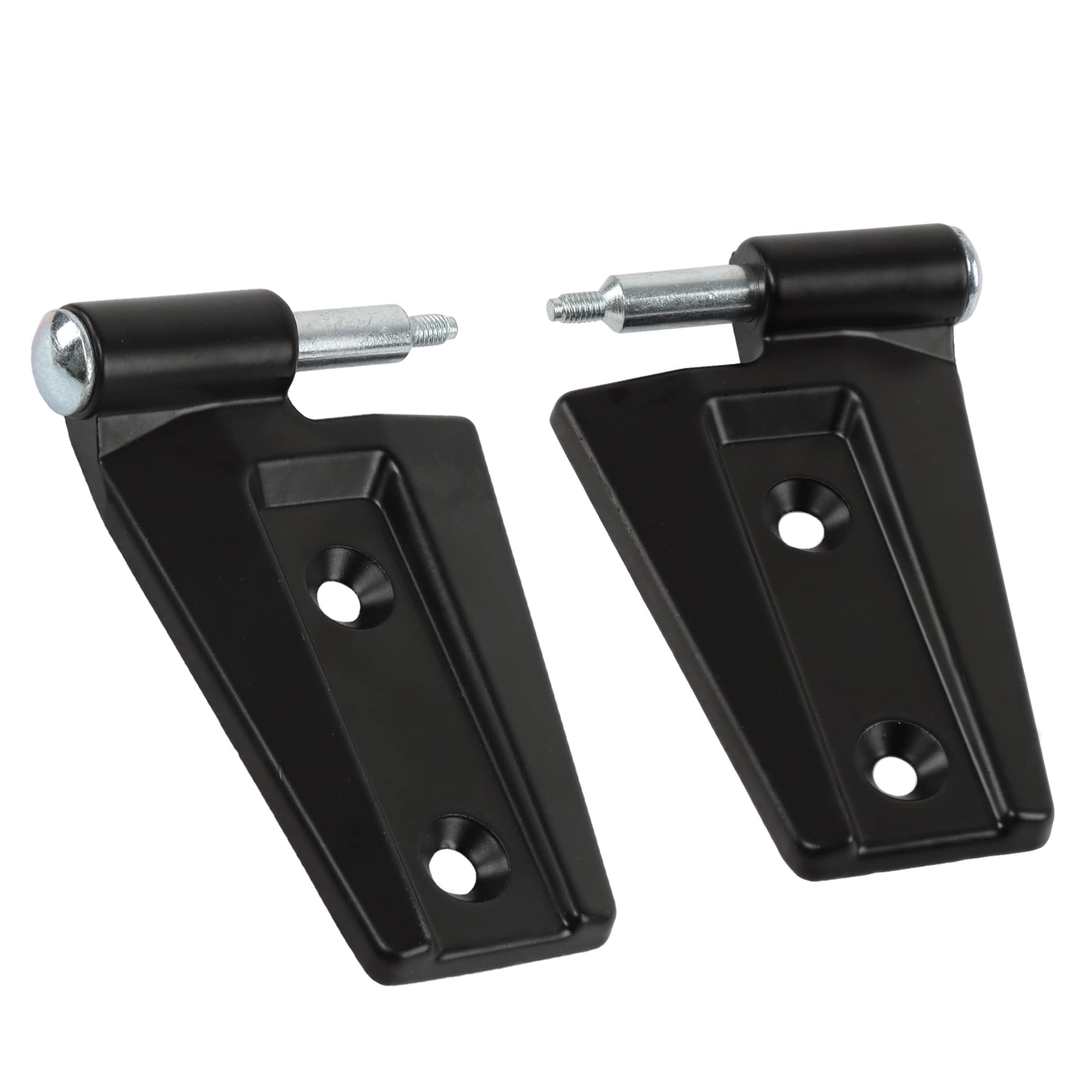2PCS Left & Right Side Door Hinges for Jeep Wrangler JK 2007-2018 - Replacement Parts 925-053 & 925-054 - Perfect for Off-Roading & Daily Driving