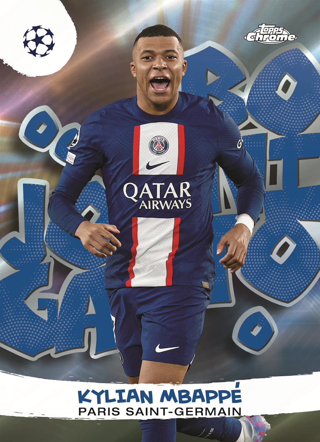 2022/23 Topps Chrome UCC Lite Box - Soccer Trading Cards Collection for Collectors & Fans - Perfect for Gifts, Trading, and Display