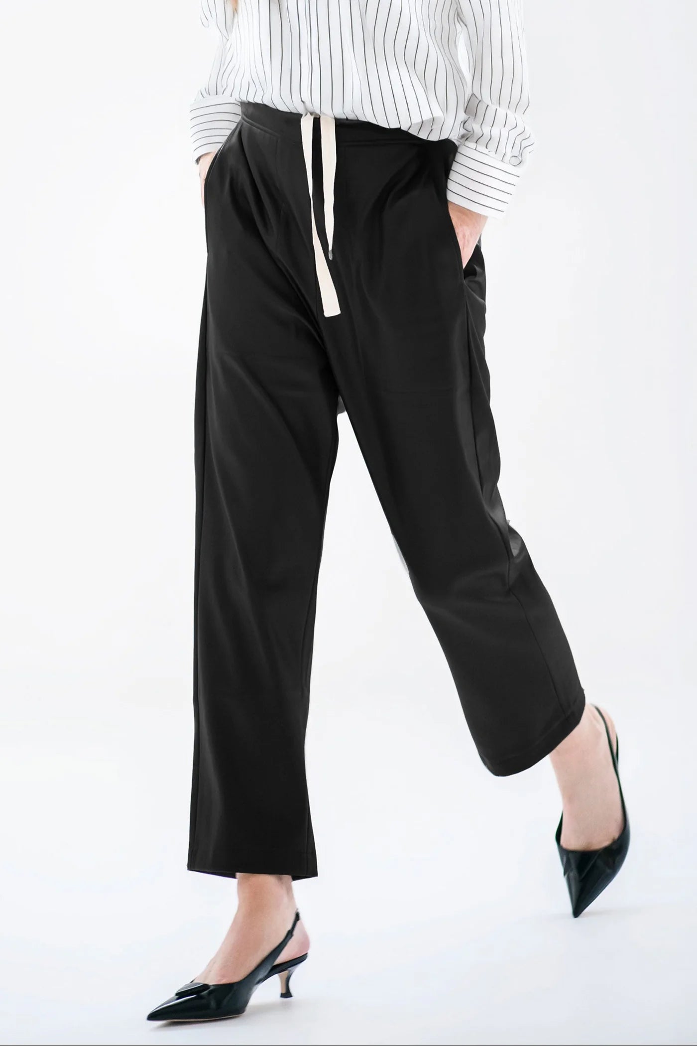 Lounge the Label Sian Pant - Women's High Waisted Wide Leg Pants for Casual & Office Wear | Comfortable & Stylish Trousers for Everyday Outfits