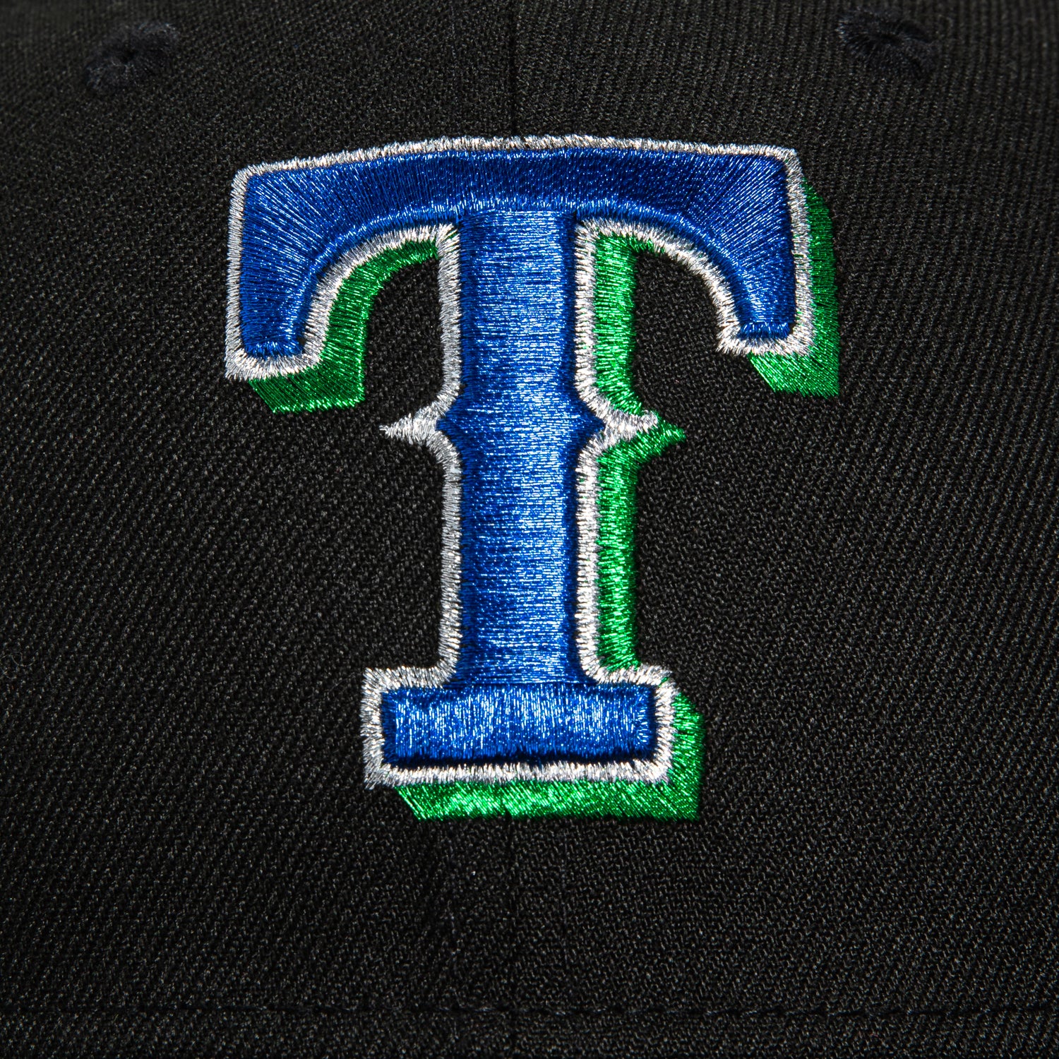 New Era 59Fifty Texas Rangers 2024 All Star Game Patch Snapback Hat - Black, Royal, Kelly - Official MLB Baseball Cap for Fans, Sports Enthusiasts & Streetwear Fashion