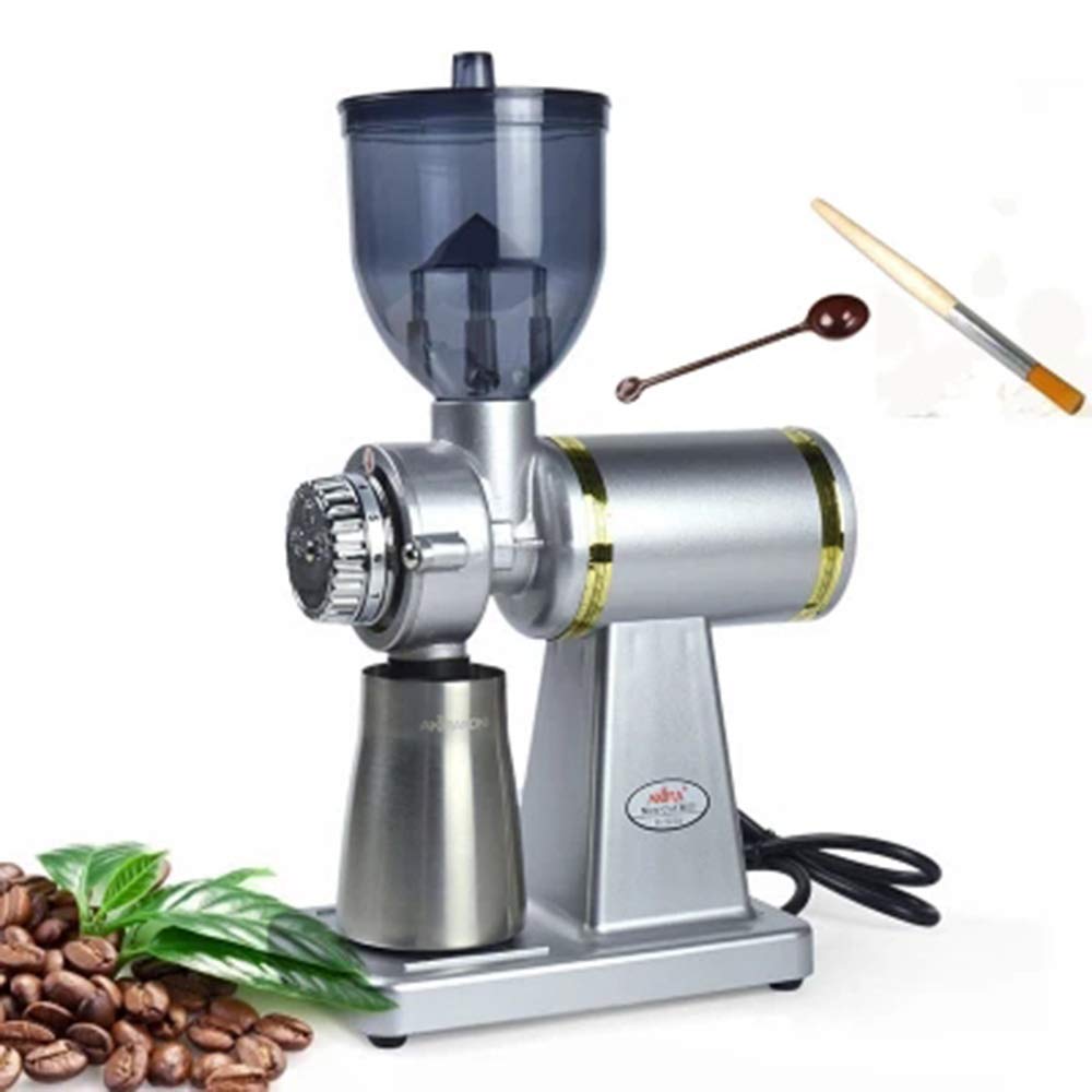 110V Electric Coffee Grinder for Home & Small Business - Fresh Ground Coffee Beans - Perfect for Espresso, French Press & Pour Over Brewing