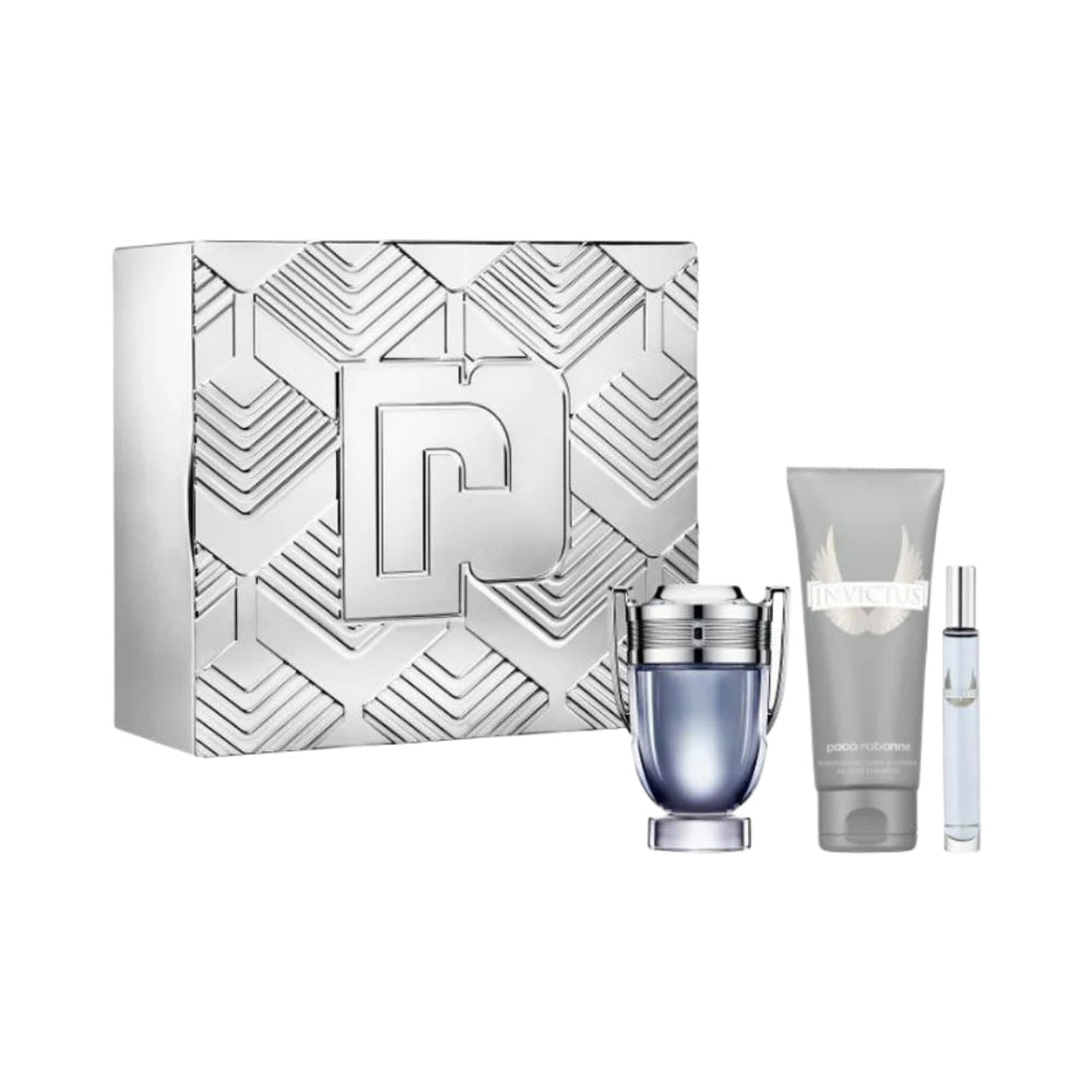 Invictus 3 Piece Eau de Toilette Set - 100ml Each | Premium Men's Cologne Gift Set for Day & Night Wear | Perfect for Gifts, Date Nights & Special Occasions