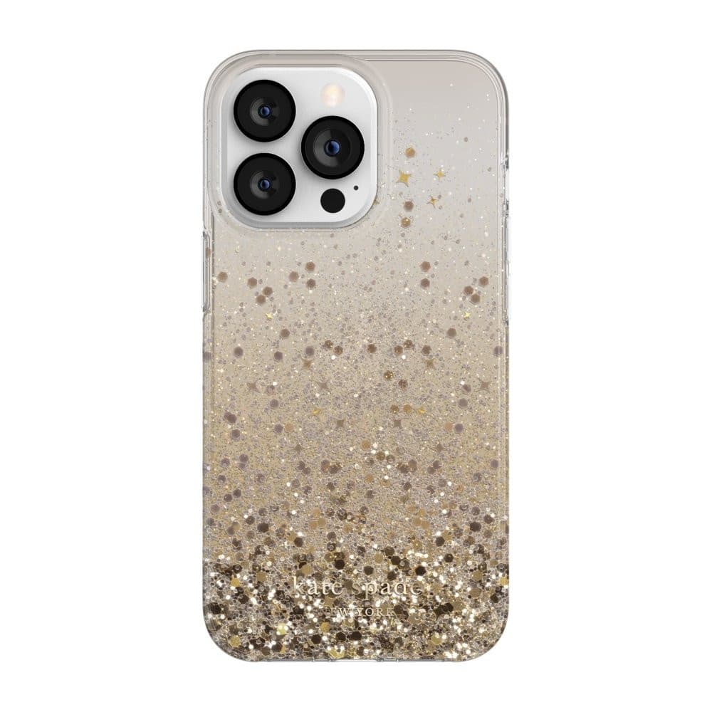 Kate Spade New York iPhone 13 Pro Case - Durable Hardshell Protective Cover with Stylish Design | Perfect for Everyday Use, Travel & Work Protection