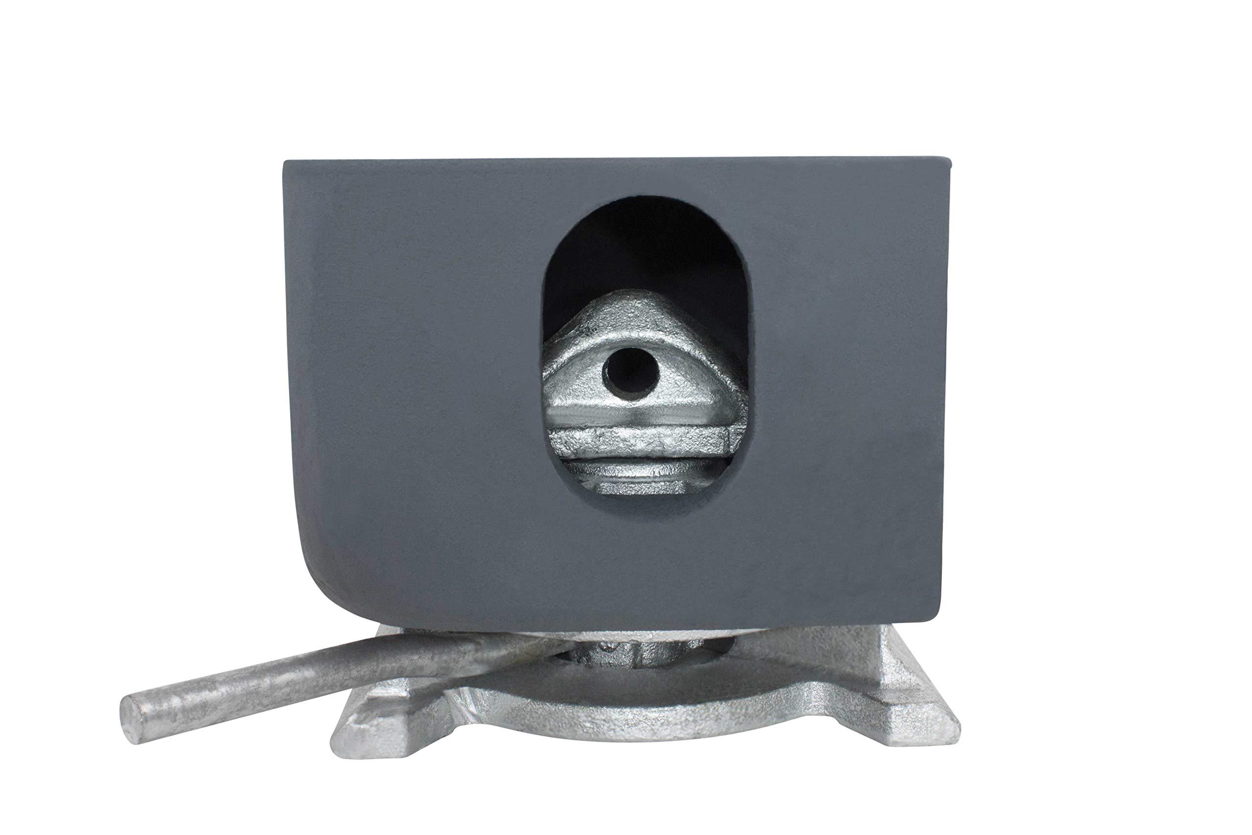 4 Pack Sea Rail Shipping Container Manual Twist Locks - Dovetail Style for Securing Containers to Flat Surfaces | Heavy Duty Cargo Locking Mechanism | Ideal for Shipping Yards, Ports & Ground Transport