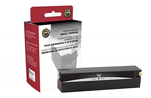 High-Quality Remanufactured HP 980 Black Ink Cartridge (D8J10A) - Compatible with HP Printers | Perfect for Home, Office & School Printing Needs