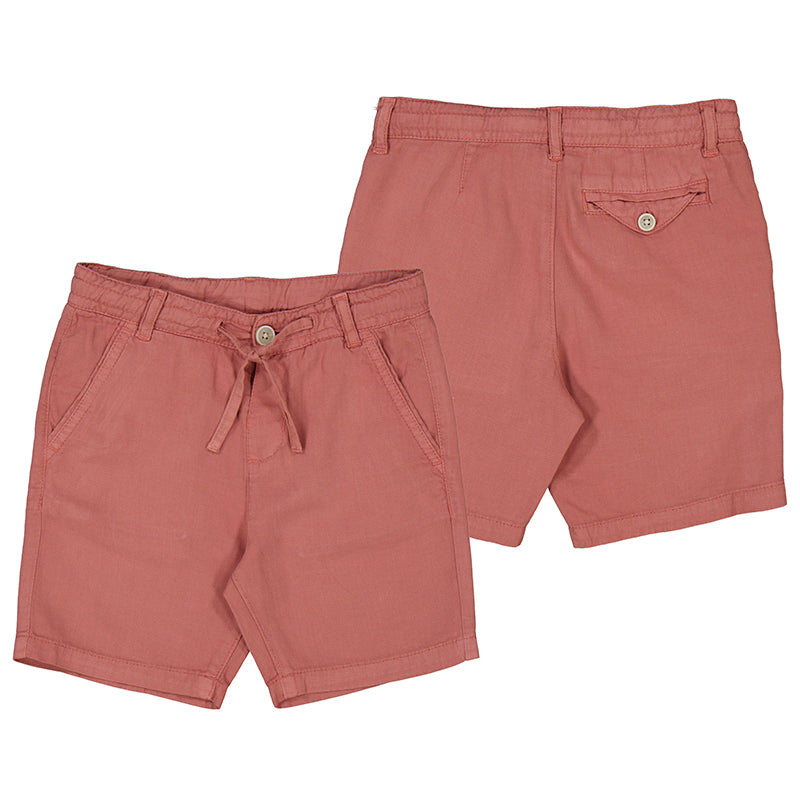 Mayoral Linen Bermuda Shorts for Men - Comfortable Summer Casual Shorts with Pockets | Perfect for Beach, Vacation & Outdoor Activities