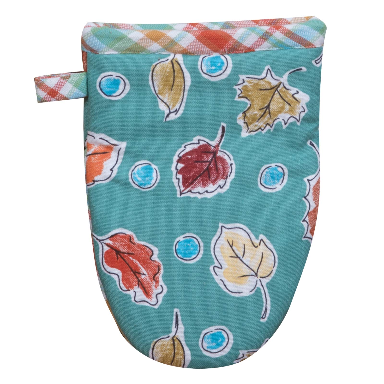 Fall Leaves Oven Mitt - Heat Resistant Kitchen Gloves for Baking, Cooking, and Grilling - Perfect for Thanksgiving, Christmas, and Holiday Baking