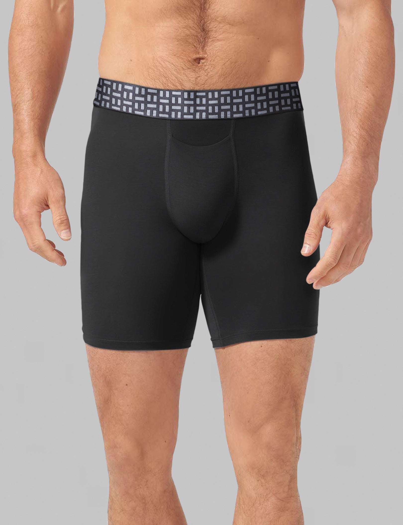 Apollo Boxer Briefs for Men - 3 Pack (8-Inch Inseam) - Soft, Breathable & Comfortable Underwear for Everyday Wear, Workout & Lounge
