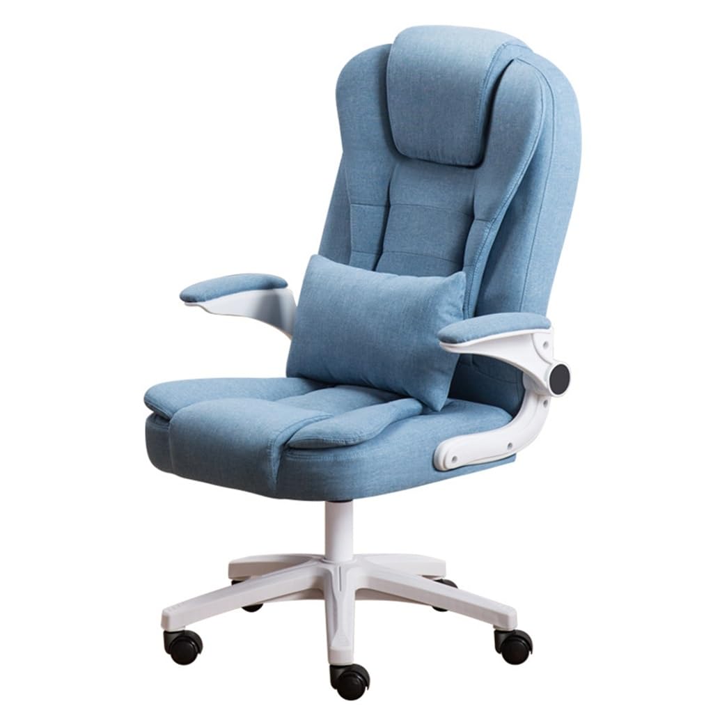 Ergonomic Swivel Office Chair with Adjustable Height & Lumbar Support - Comfortable Desk Chair for Home Office, Conference Room, Study & Gaming - Heavy Duty Rolling Chair for Professionals & Students