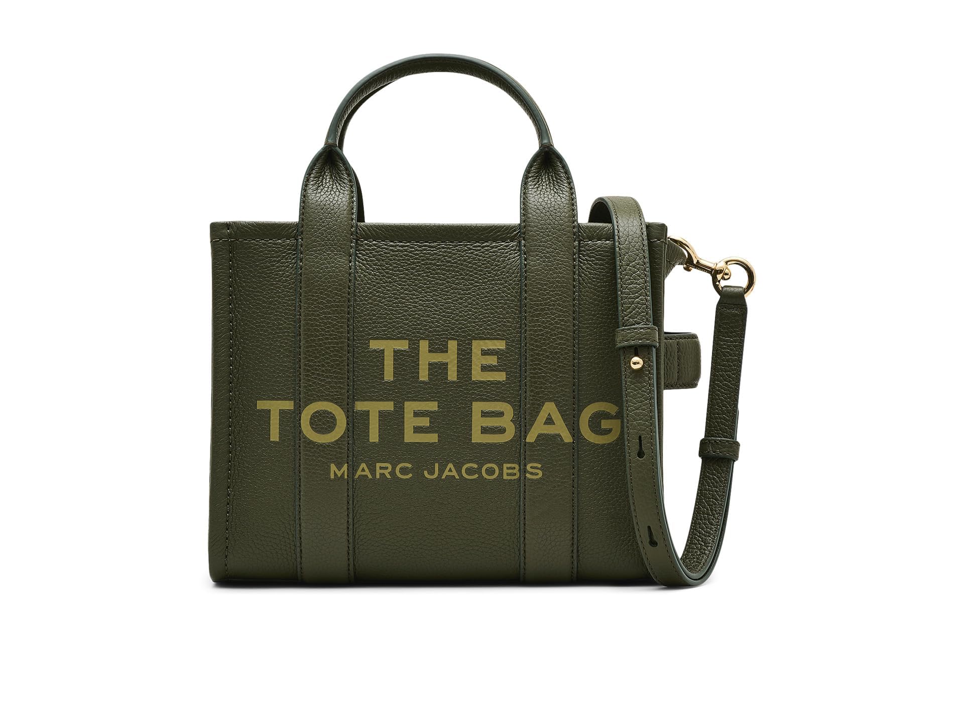 Marc Jacobs The Leather Small Tote Bag for Women - Genuine Leather Crossbody Purse & Shoulder Bag - Fashionable Handbag for Work, Travel & Everyday Use