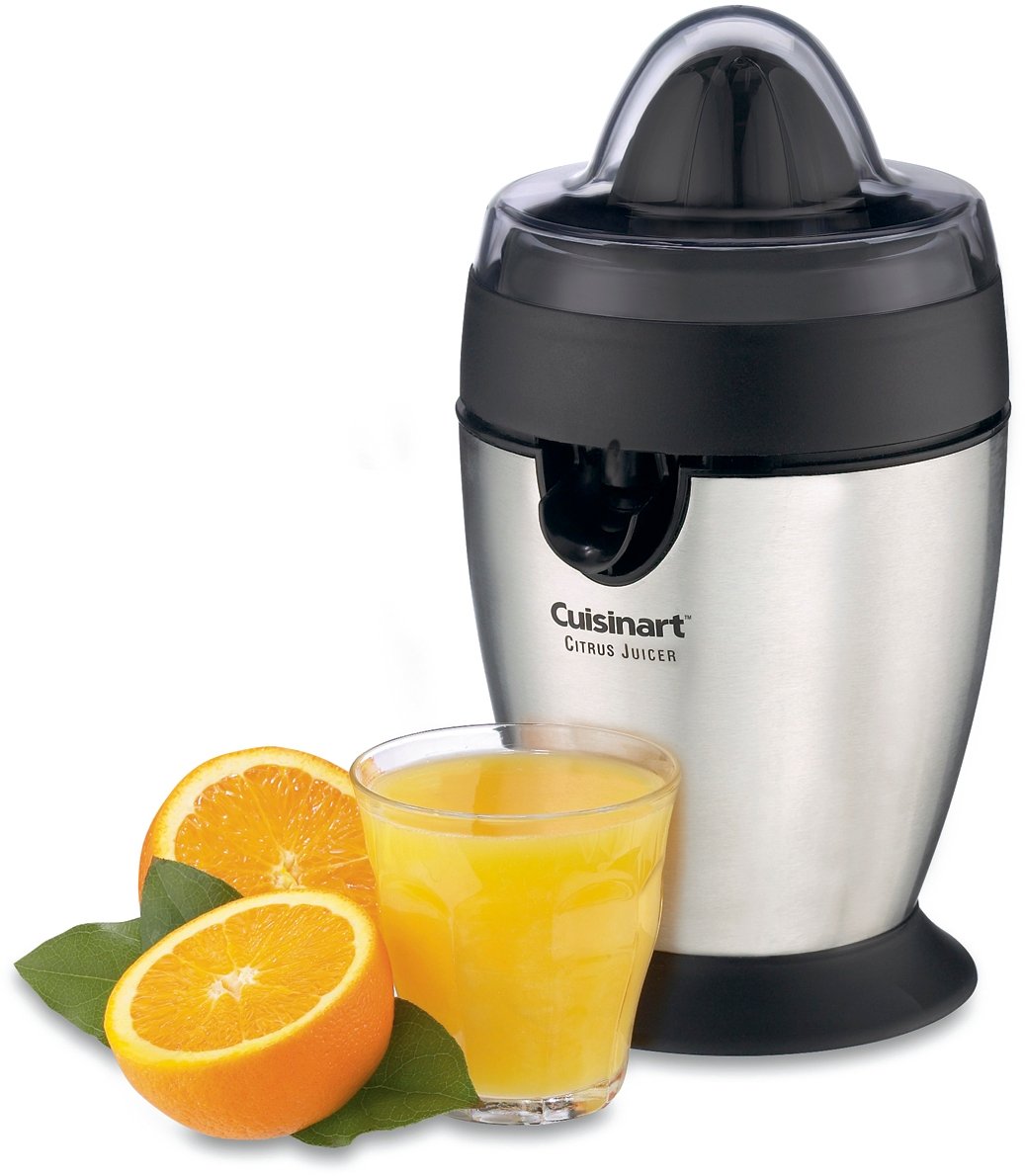 Cuisinart CCJ-100 Professional Citrus Juicer - Electric Orange, Lemon & Grapefruit Juice Extractor - Perfect for Breakfast, Cocktails & Healthy Drinks