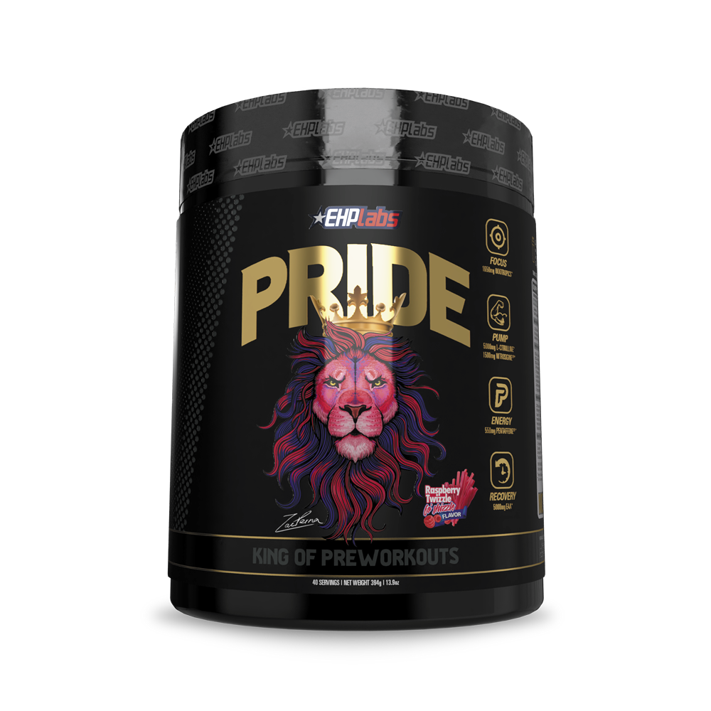 EHP Labs Pride Pre-Workout Powder - 40 Servings for Energy, Focus & Performance | Best for Gym, Bodybuilding & Fitness Training