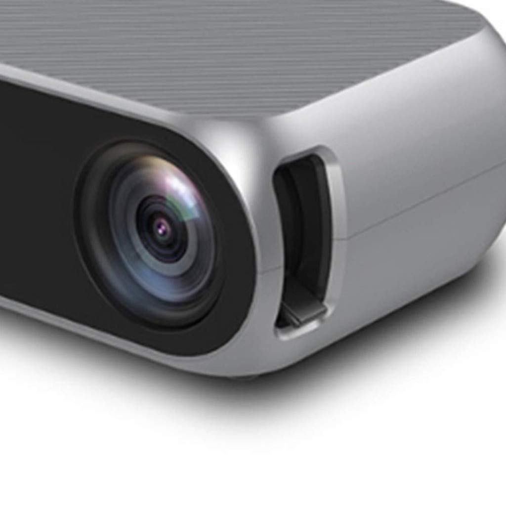 Portable Mini Projector for Home Theater - 30,000 Hours LED Lamp Life, HD Movie Projector for Indoor/Outdoor Movies, Gaming & Presentations