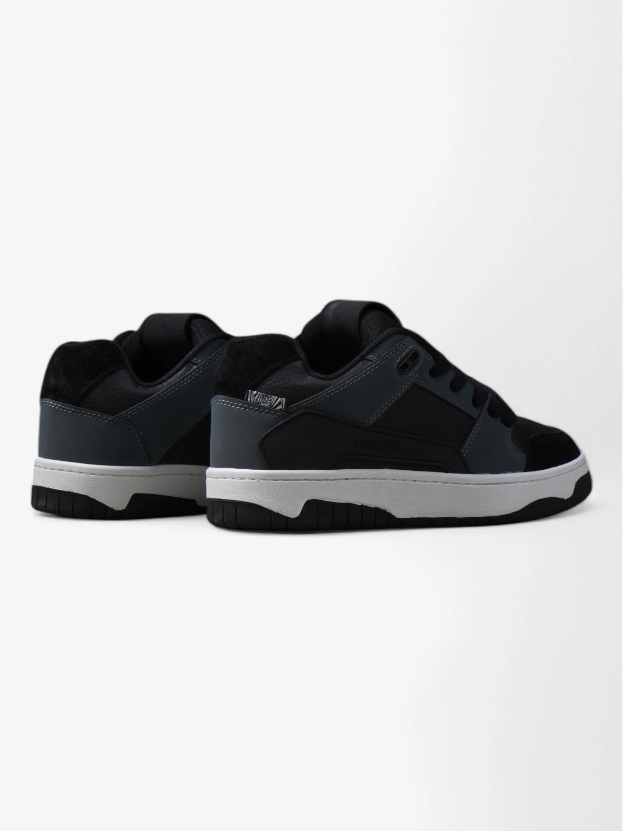 Vision Liberator Black & Gray Sneakers - Lightweight Running Shoes for Men & Women - Perfect for Jogging, Gym Workouts & Casual Wear
