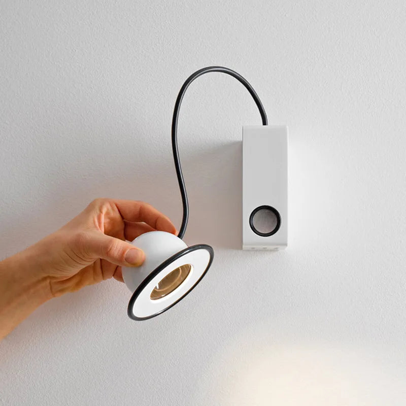 Haglund Modern Pop Optics Wall Lamp - Sleek LED Wall Light for Living Room, Bedroom & Office - Perfect for Ambient Lighting & Home Decor