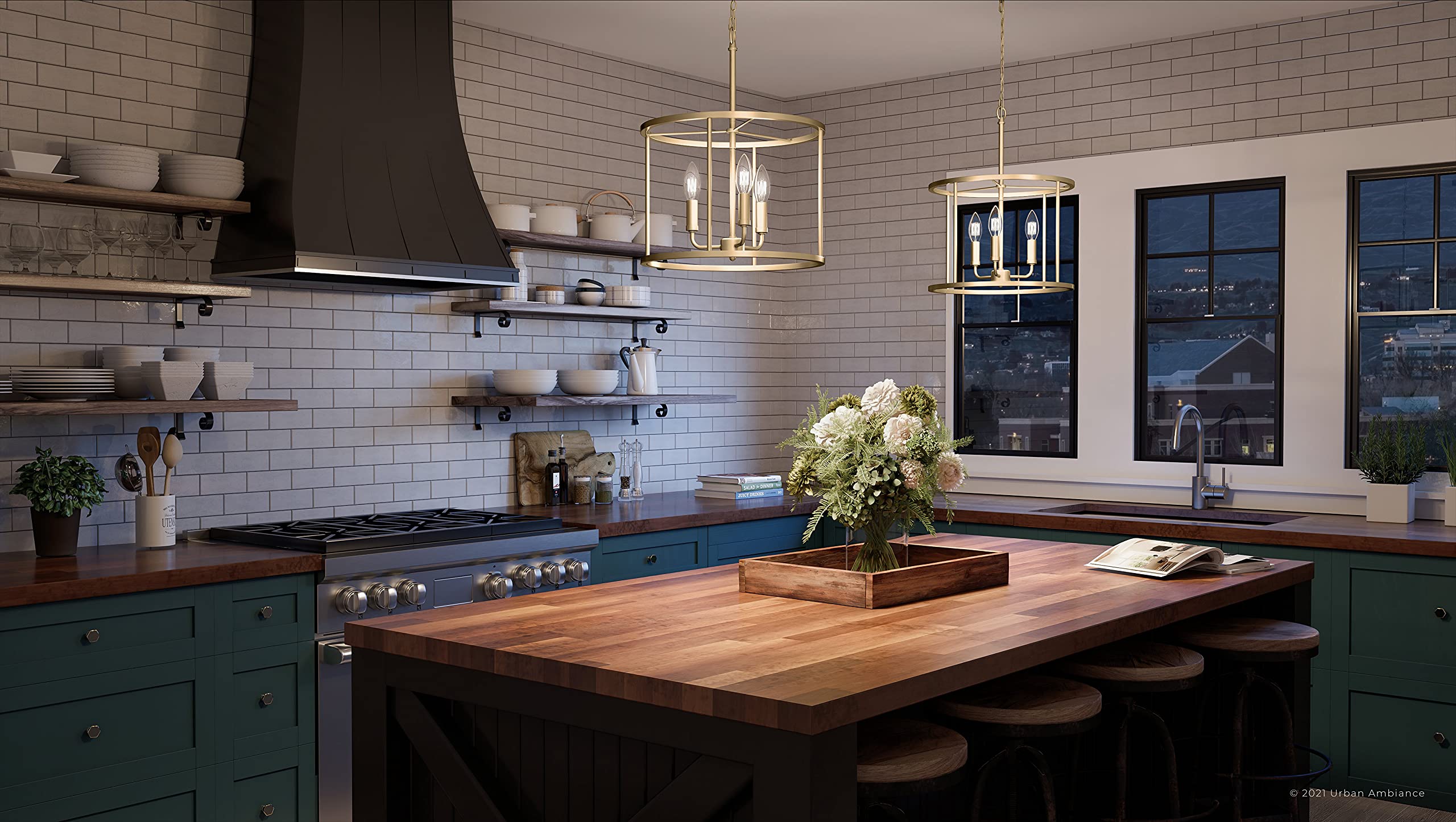 Luxury Modern Farmhouse Chandelier - 18
