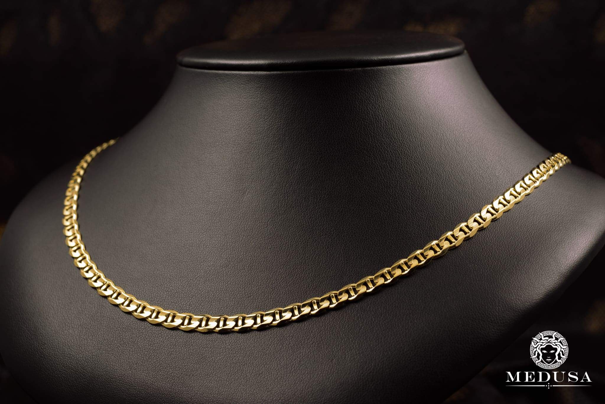 6mm Mariner Full Rope Chain Necklace for Men - Stainless Steel Waterproof Jewelry - Perfect for Daily Wear, Gifts & Special Occasions