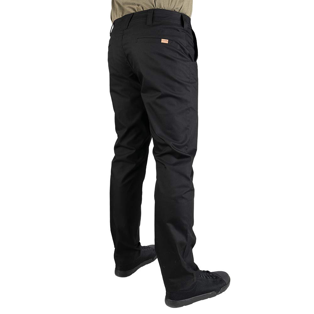 LAPG Terrain Flex Straight Fit Men's Chino Pants - Stretch Comfort Casual Khaki Pants for Men | Perfect for Office, Travel & Outdoor Activities