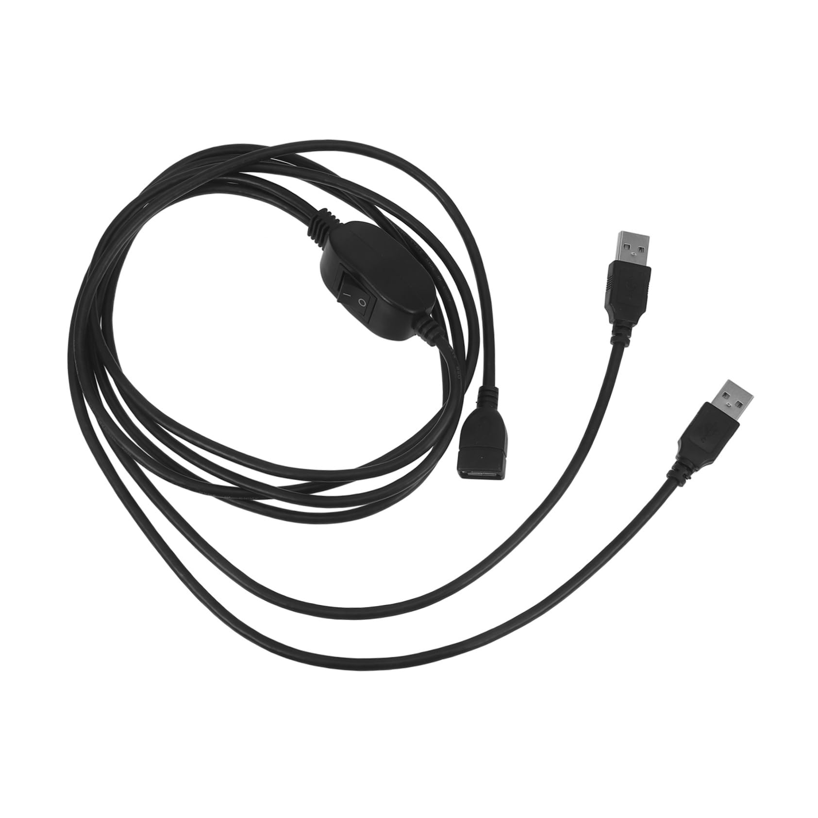 Uonlytech 5-Pack USB to Printer Adapter Cable - USB Printer Data Cable for Computer, Tablet, Laptop - Dual USB Printer Connection for Home & Office Printing