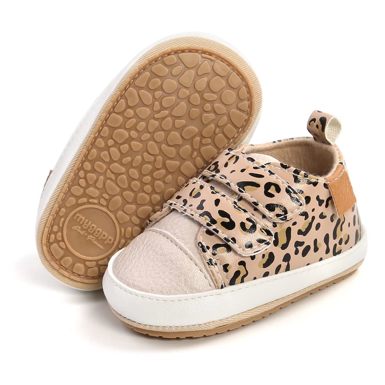 Non-Slip Rubber Sole Baby Boys & Girls High-Top PU Leather Sneakers - First Walking Shoes for Toddlers & Newborns | Perfect for Indoor Play, Outdoor Activities & Special Occasions