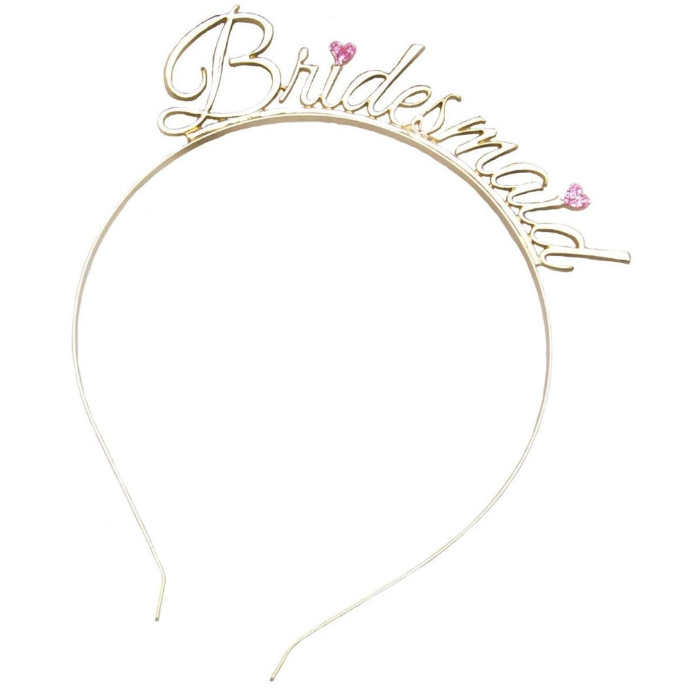 Elegant Bridesmaid Metal Headband - Gold & Silver Hair Accessories for Weddings, Parties & Special Occasions - Perfect for Bridal Shower, Bachelorette & Formal Events