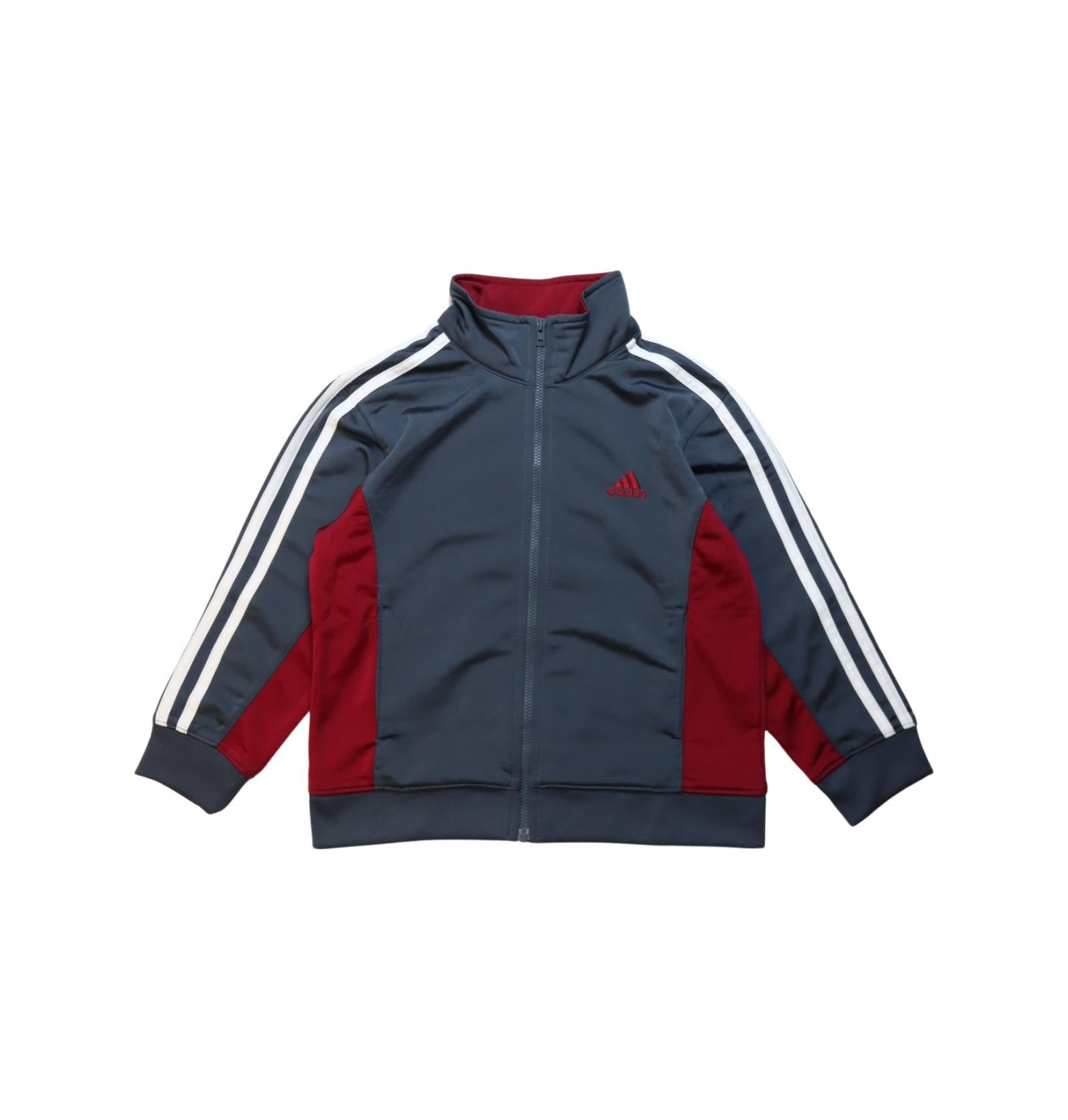 Adidas Kids 5T Zippered Jacket - Lightweight Windbreaker for Boys & Girls - Perfect for Outdoor Play, School & Sports Activities