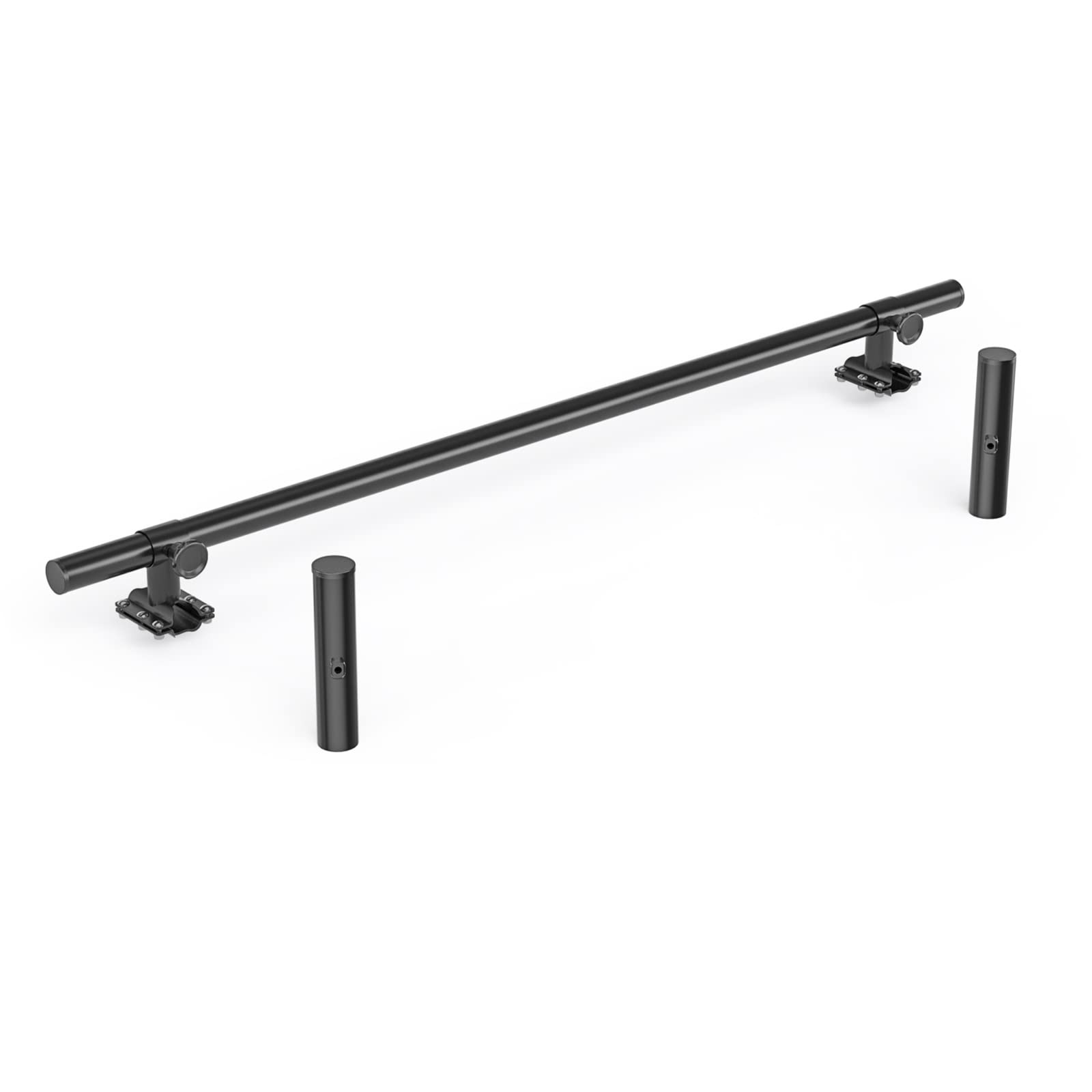 AA-Racks P39-RC Removable Rear Crossbar - Black Universal Roof Rack for SUVs, Trucks & Vans | Heavy-Duty Cargo Carrier for Camping, Road Trips & Outdoor Adventures