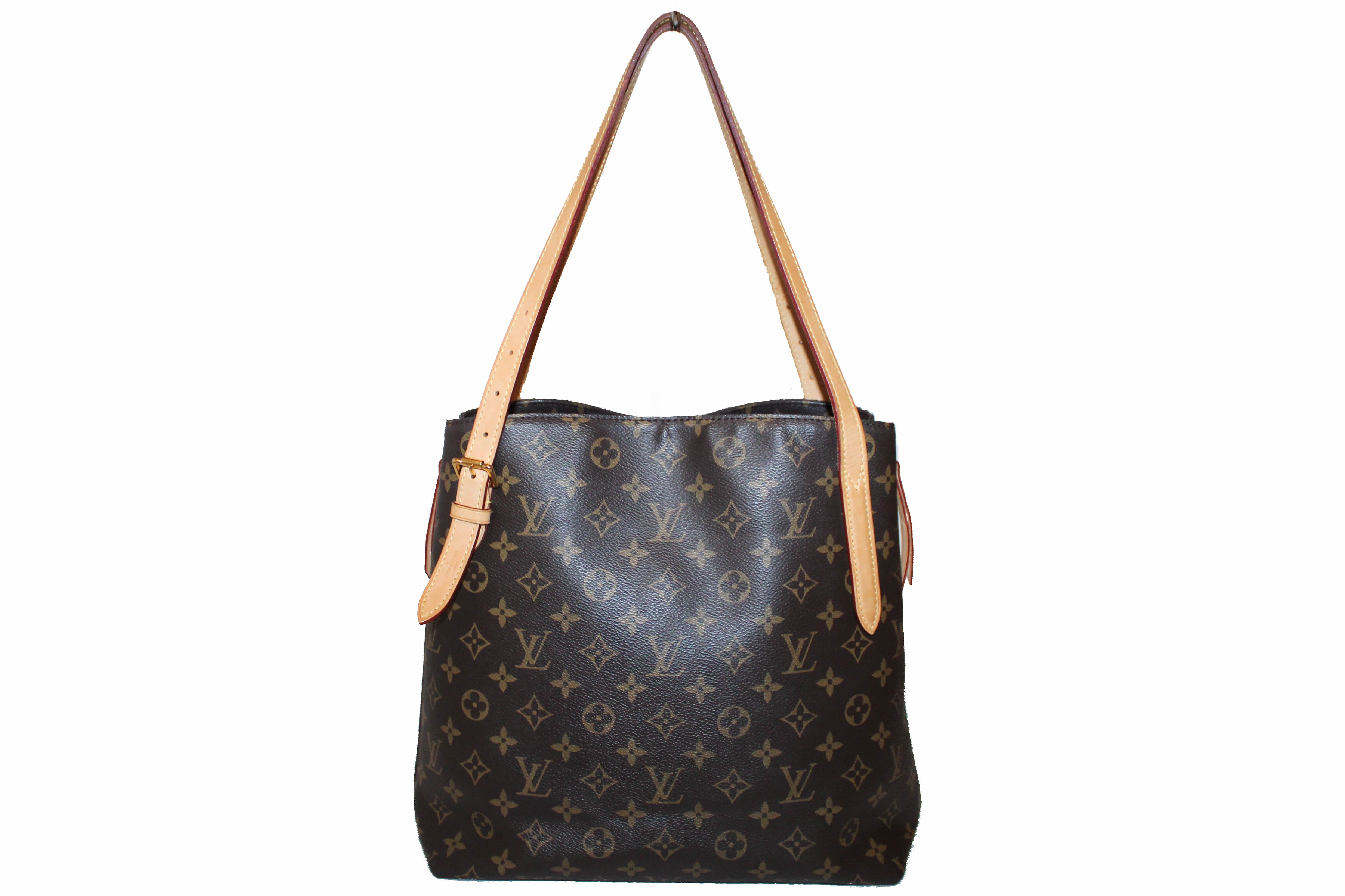 Authentic Louis Vuitton Monogram Voltaire Tote Bag - Luxury Leather Shoulder Handbag for Women, Perfect for Work, Travel & Everyday Use