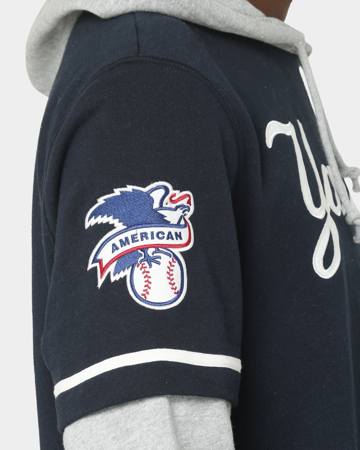 47 Brand New York Yankees Shortstop Hoodie - Navy Blue Fall Baseball Hooded Sweatshirt for Men & Women - Perfect for Game Day, Casual Wear & Cool Weather