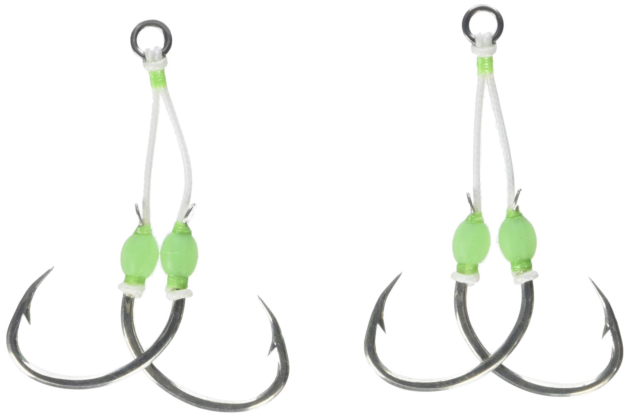 Mustad Slow Pitch Jig Hooks - Premium Saltwater Fishing Lures for Slow Pitch Jigging - Perfect for Offshore, Deep Sea & Rock Fishing Adventures
