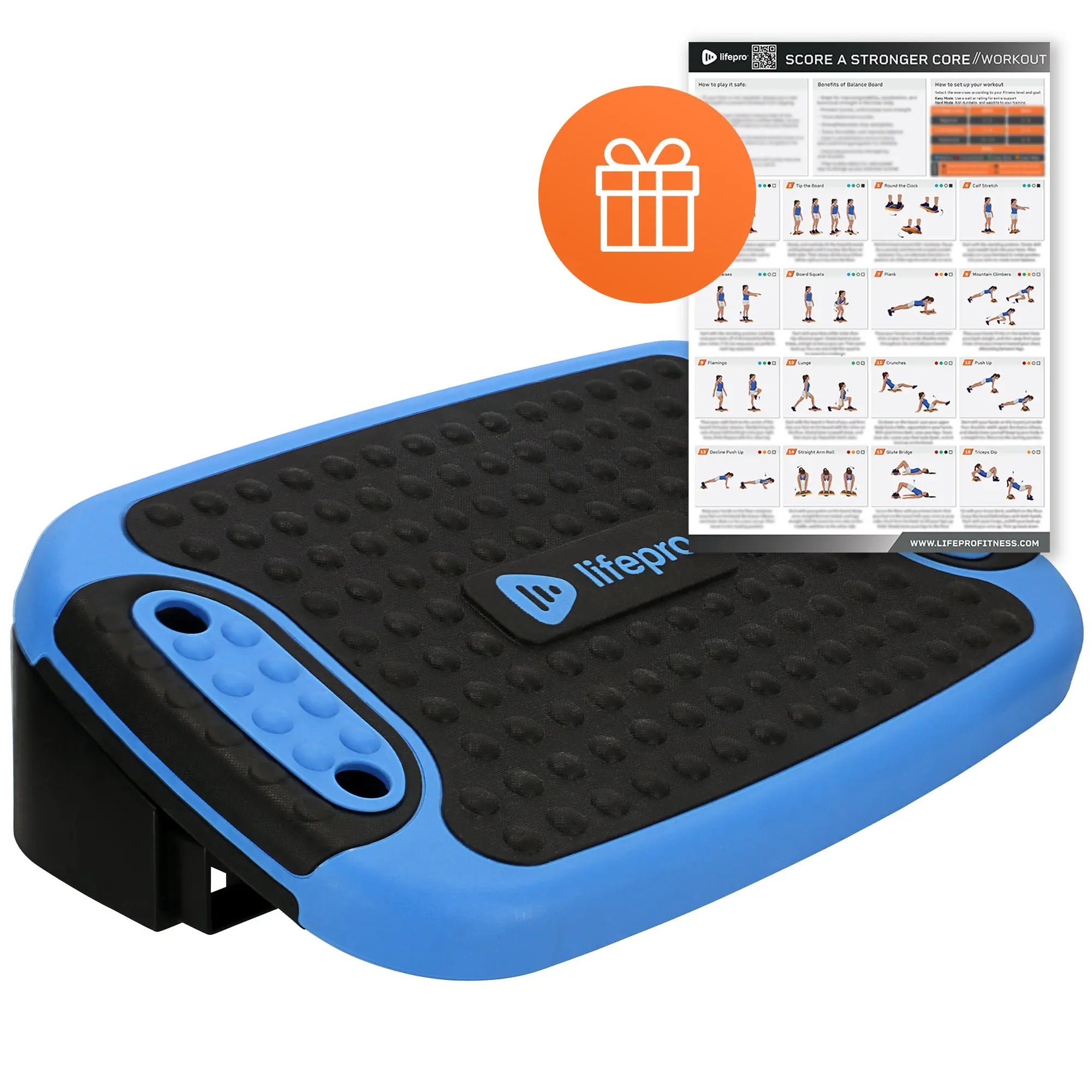 AeroFlex 4-in-1 Adjustable Aerobic Step Platform for Home Workouts - Perfect for Step Aerobics, Strength Training, Yoga & Cardio Exercises