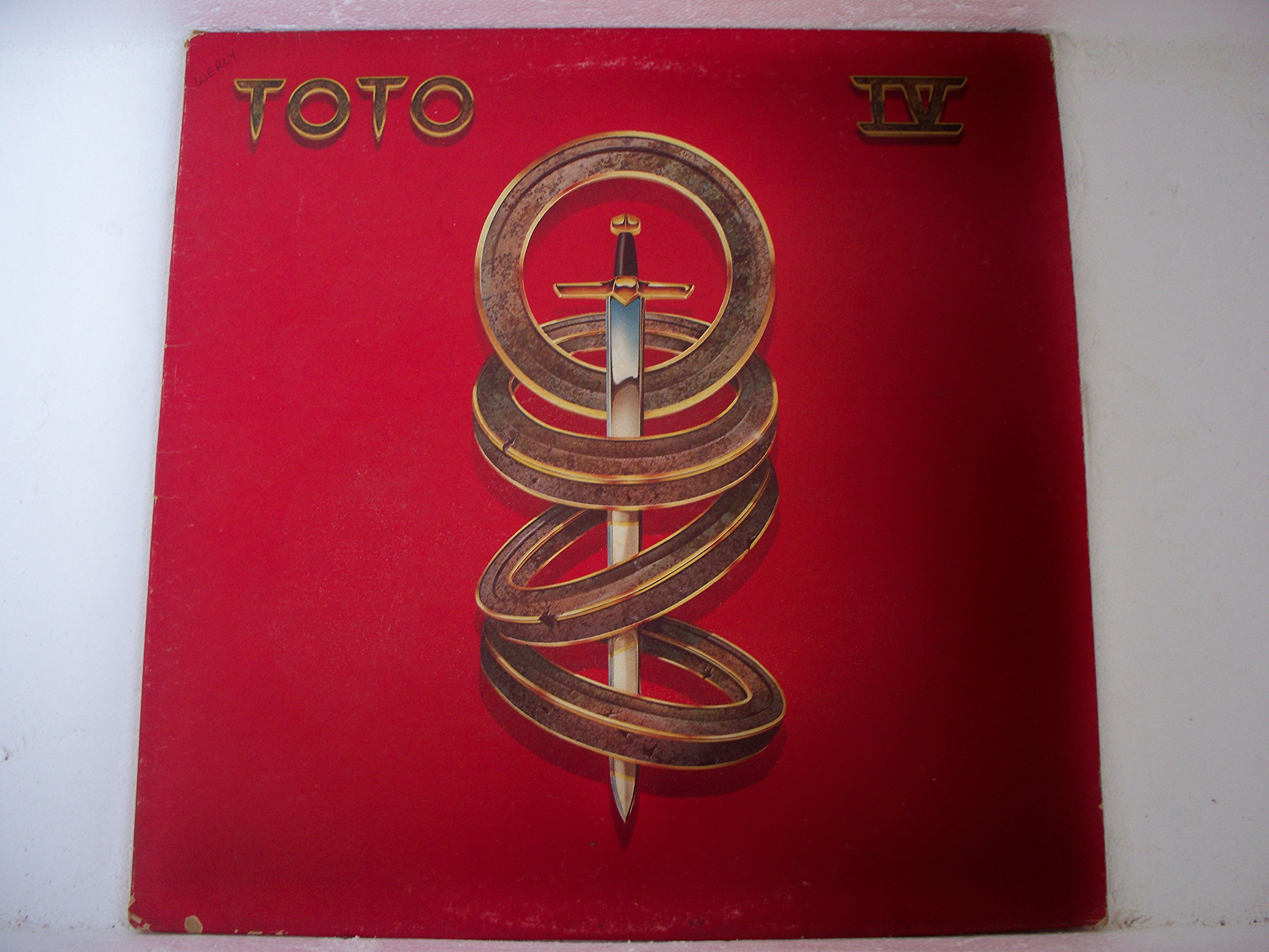 TOTO IV US Album 1983 - Classic Rock Vinyl Record - Perfect for Music Collectors & 80s Nostalgia Lovers
