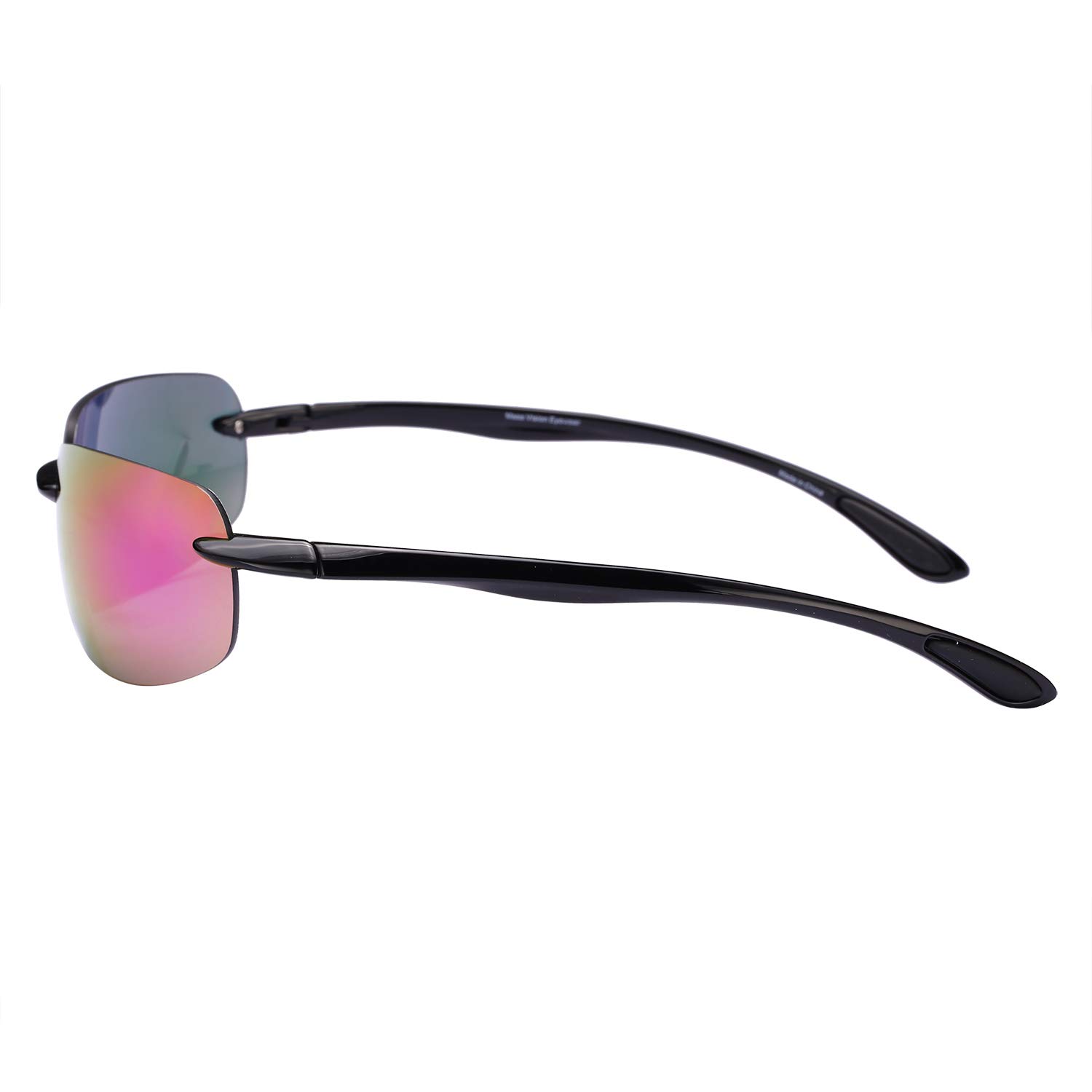 Polarized Sports Sunglasses for Men & Women - Lightweight UV Protection Wraparound Frames - Perfect for Running, Cycling & Outdoor Activities