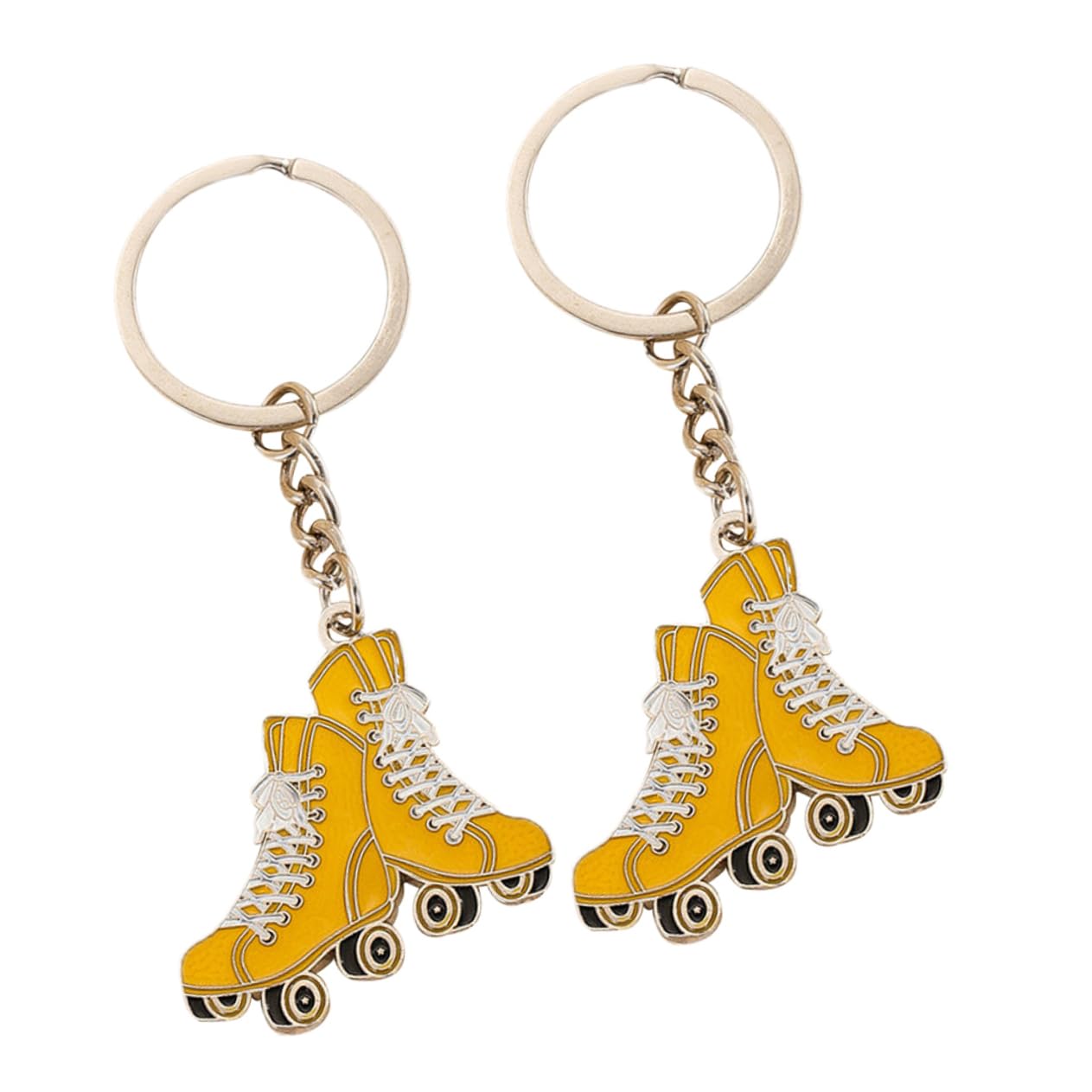 BESPORTBLE Adorable Ice Skate Keychains Set - Stylish Pendants for Daily Use, Perfect for Backpacks, Luggage, and Gift Giving