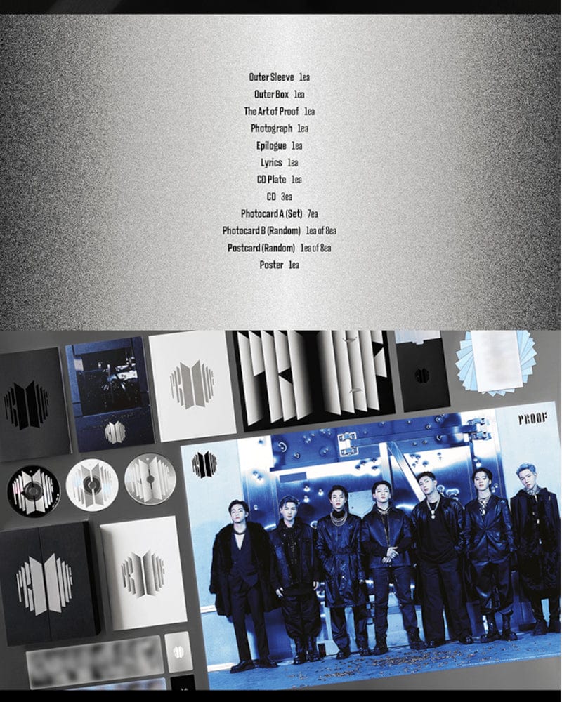 BTS PROOF (Standard Edition) - K-Pop Album with Exclusive Photos & Posters - Perfect for ARMY Collectors & Music Lovers