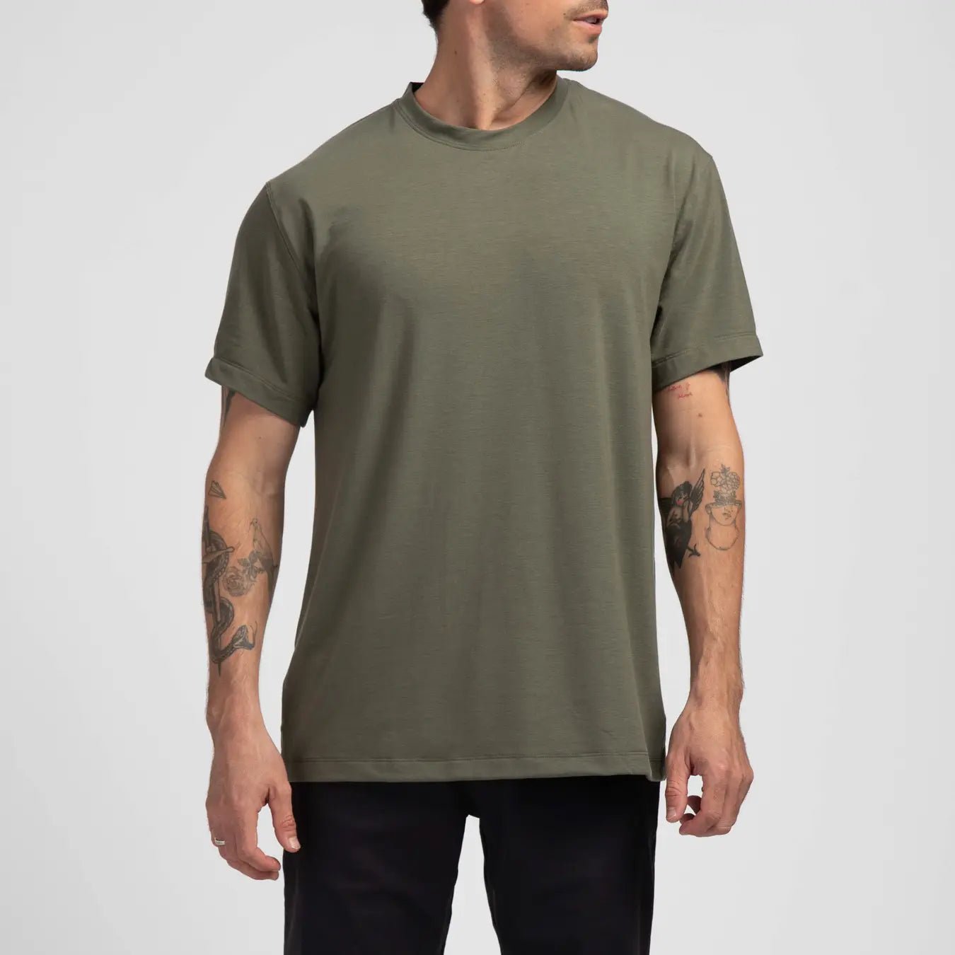 TRUE LUX Premium Cotton T-Shirt for Men - Soft Breathable Casual Tee - Perfect for Everyday Wear, Gym & Outdoor Activities