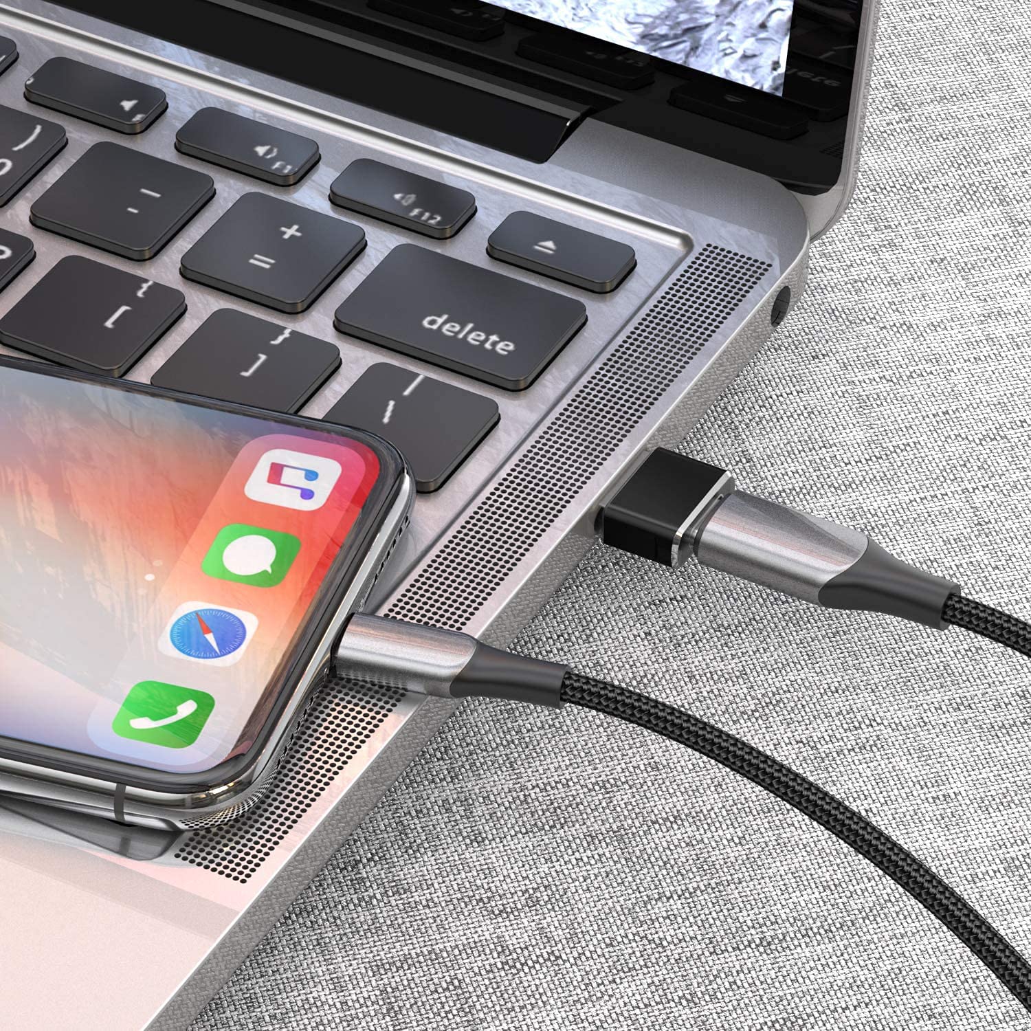 (2 Pack) USB C to USB A Adapter - Type C Male to USB A Female Converter - Compatible with iPhone 16/15/14/13/12/11, Samsung Galaxy S25/S24/S23/S22/S21, Google Pixel 9/8/7/6 - Fast Data Transfer & Charging - for Phones, Tablets, Laptops (Black)