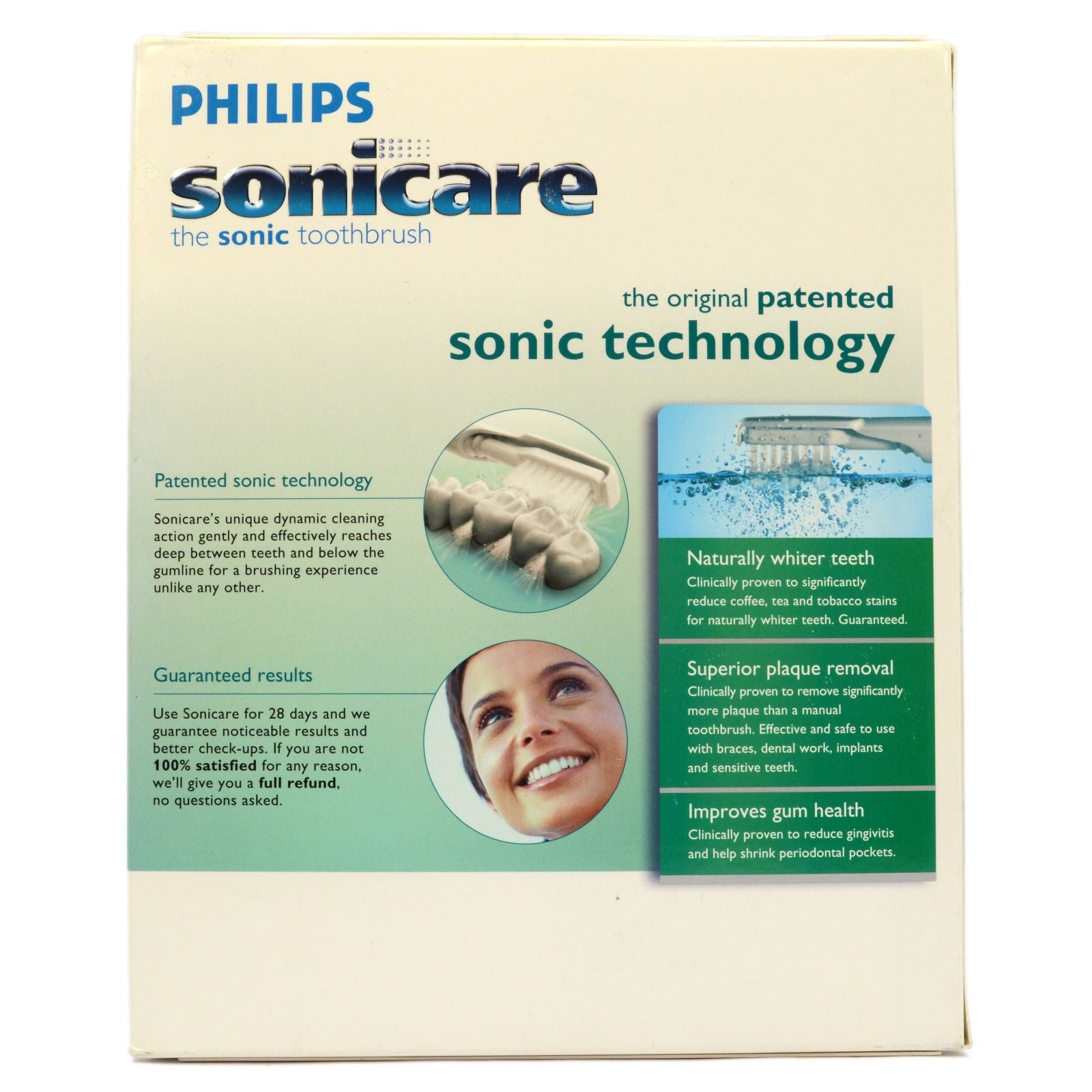 New in Box Philips Sonicare HX4101 Advance A4100 Sonic Electric Toothbrush - Perfect for Travel & Daily Oral Care