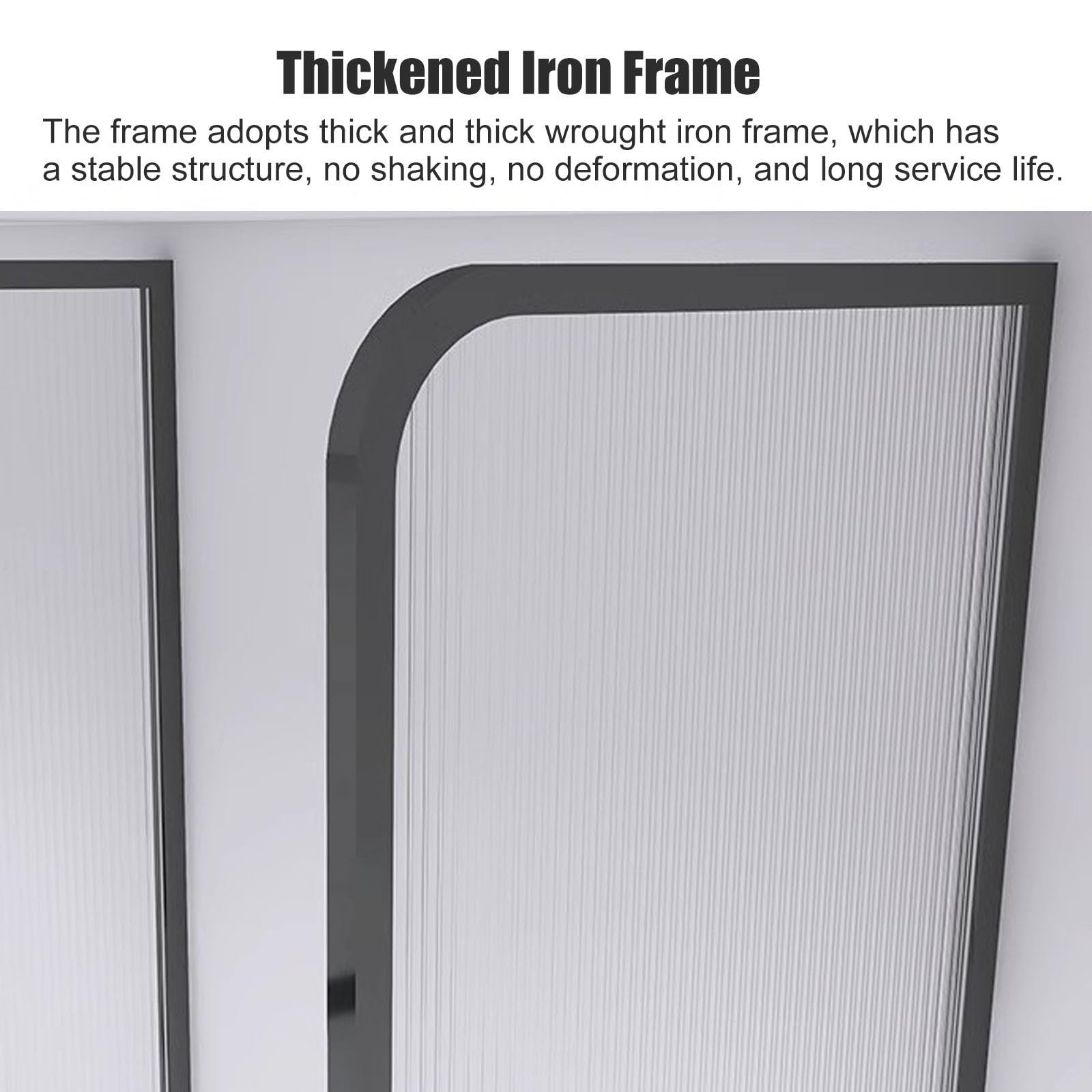 Premium Urinal Partition Wall Divider for Restroom, Toilet & Bathroom - Floor-Standing Wall Mounted Translucent Glass Panel with Waterproof Design (Black, 90cm/35.4in) - Ideal for Commercial Restrooms, Office Buildings & Public Spaces
