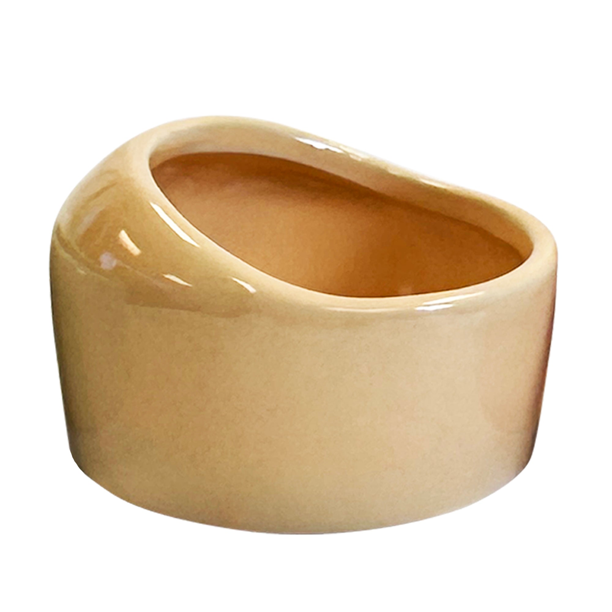 No-Tip Ceramic Cat Food & Water Bowl Set - Non-Slip Pet Feeding Station for Kittens & Adult Cats - Perfect for Home, Kitchen, or Travel Use