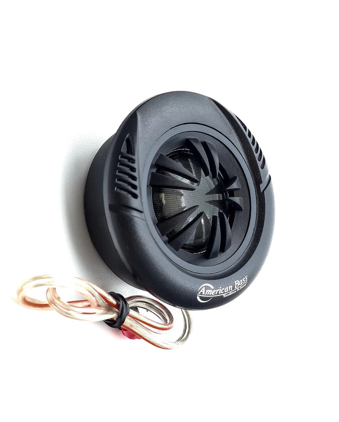 American Bass SQ T2 Tweeters with Crossovers - 60 Watts RMS - High-Performance Car Audio Tweeters for Crystal Clear Sound | Perfect for Car Stereo Upgrades & Sound Systems