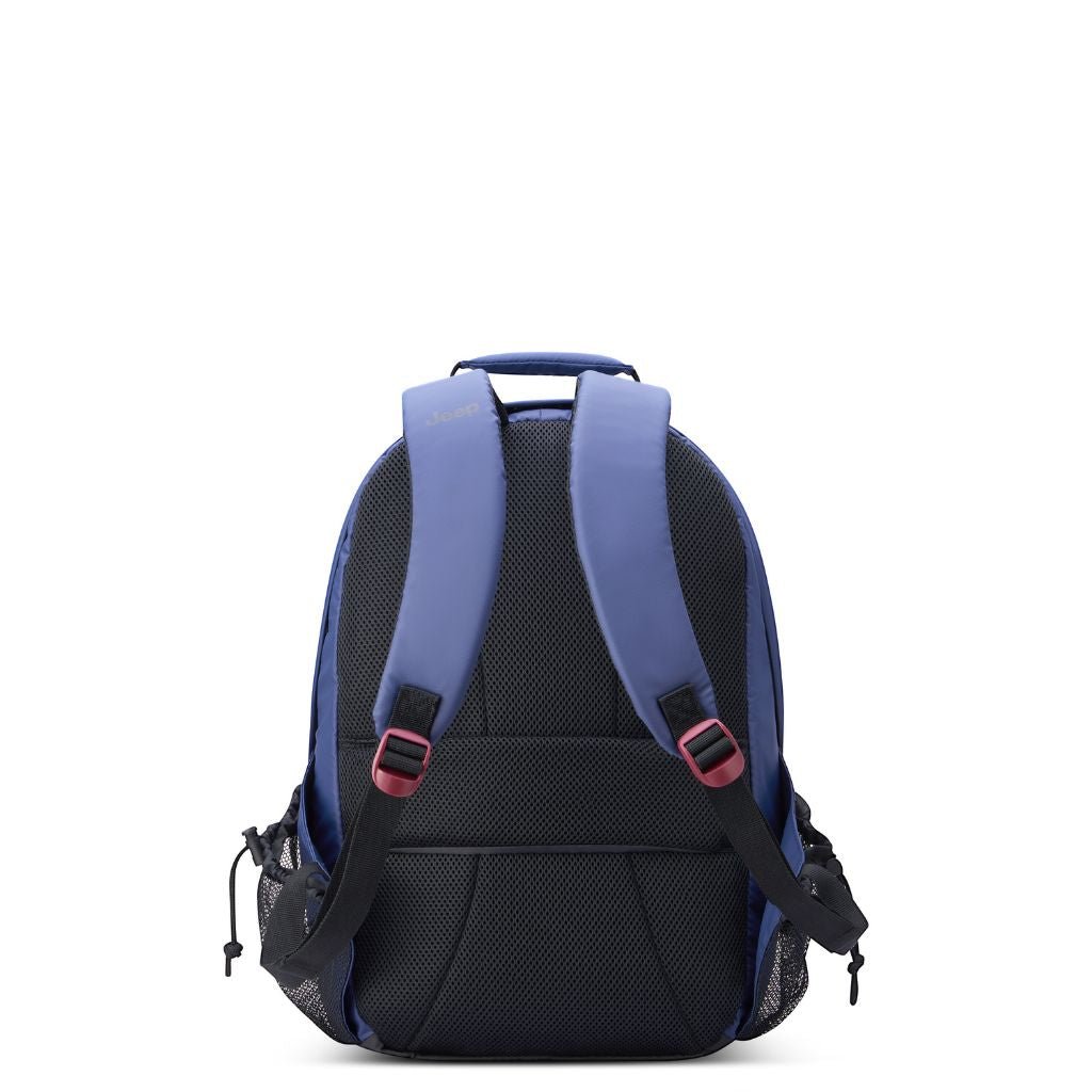 Jeep Versatile 15.6 Inch Laptop Backpack for Men & Women - Durable Water-Resistant Navy Blue Computer Bag - Perfect for Work, Travel & School